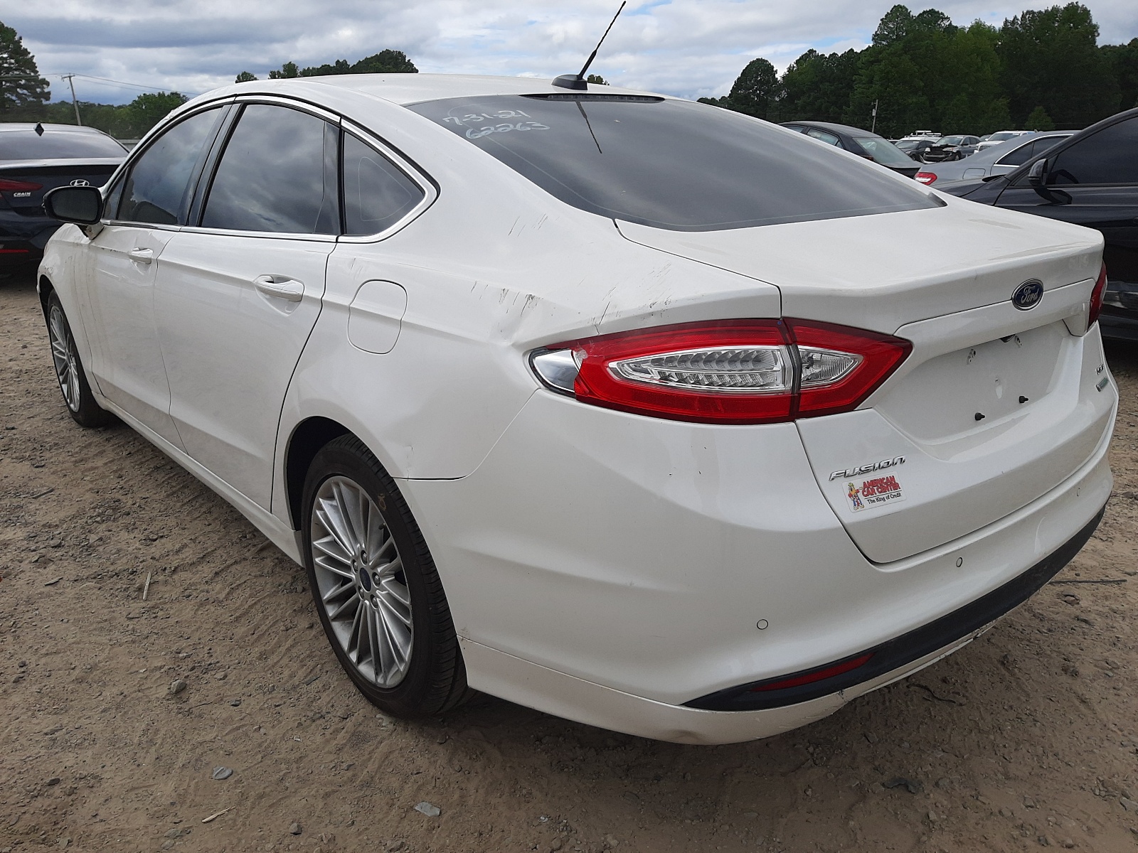 Photo 3 from auction – 2014 FORD FUSION SE with VIN 3FA6P0HD6ER225128