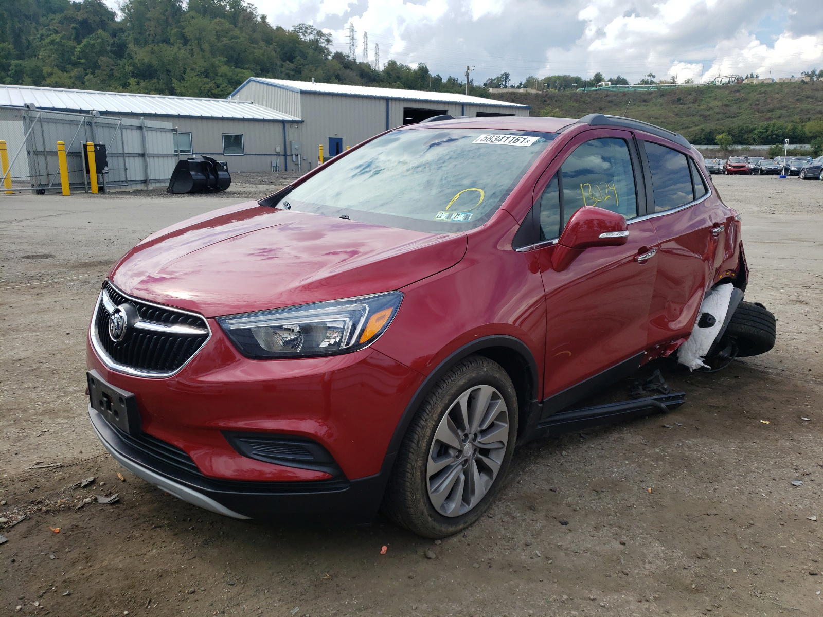 Photo 2 from auction – 2018 BUICK ENCORE PRE with VIN KL4CJASB6JB674166
