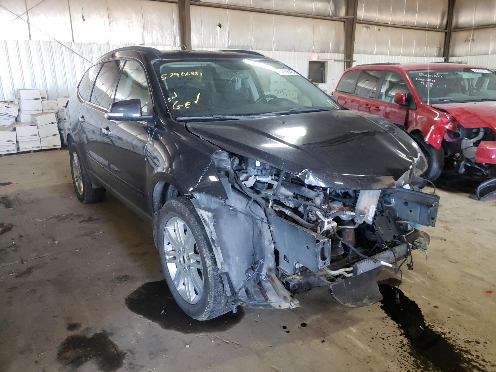 CHEVROLET TRAVERSE L 2014 with VIN 1GNKRGKD2EJ197253 - Photo from auction