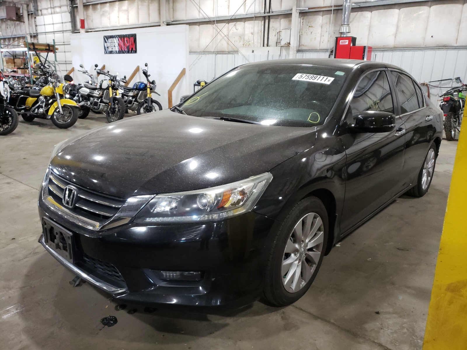 Photo 2 from auction – 2014 HONDA ACCORD EXL with VIN 1HGCR2F85EA157134