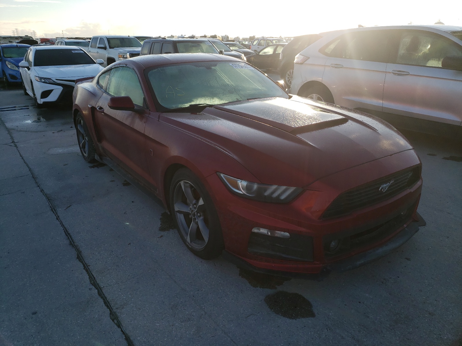 Photo 1 from auction – 2015 FORD MUSTANG with VIN 1FA6P8AM6F5383966