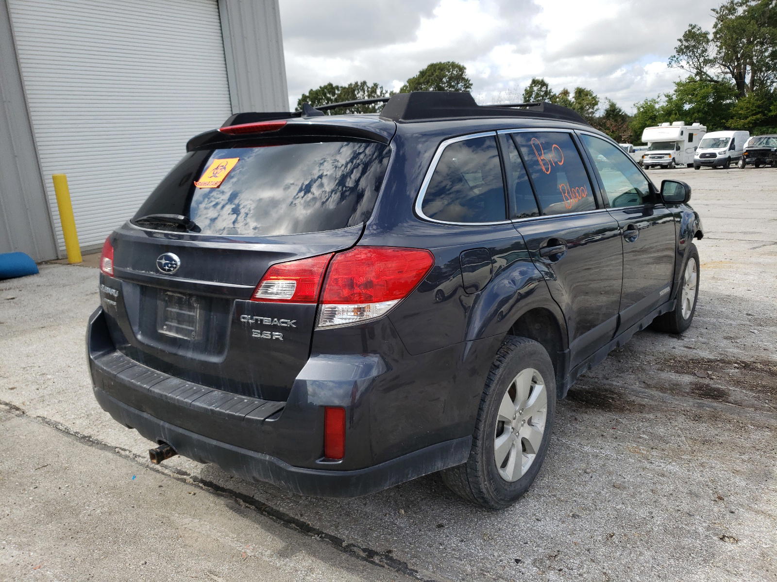 Photo 4 from auction – 2011 SUBARU OUTBACK 3. with VIN 4S4BRDJC4B2346537