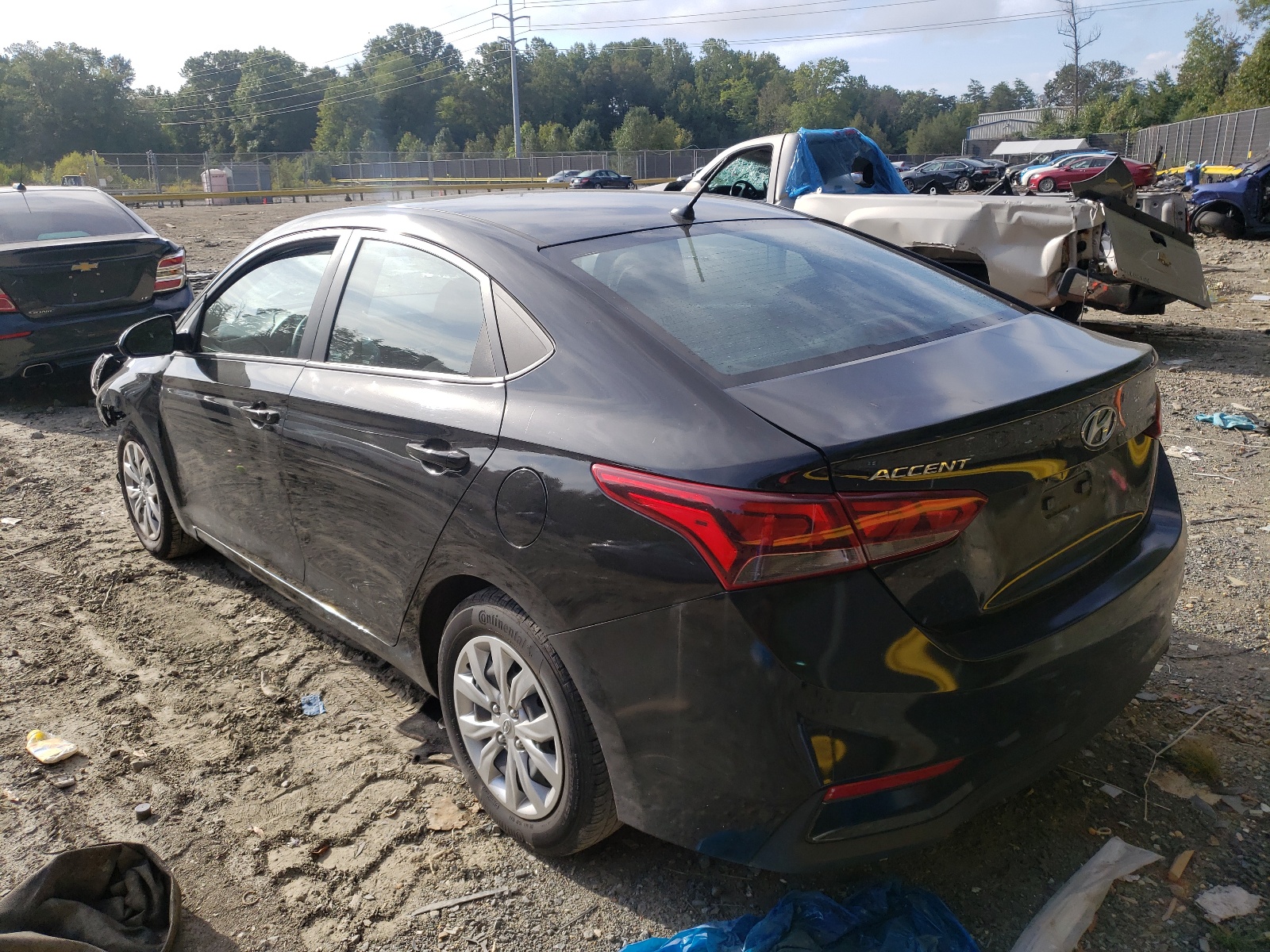 Photo 3 from auction – 2019 HYUNDAI ACCENT SE with VIN 3KPC24A32KE043109