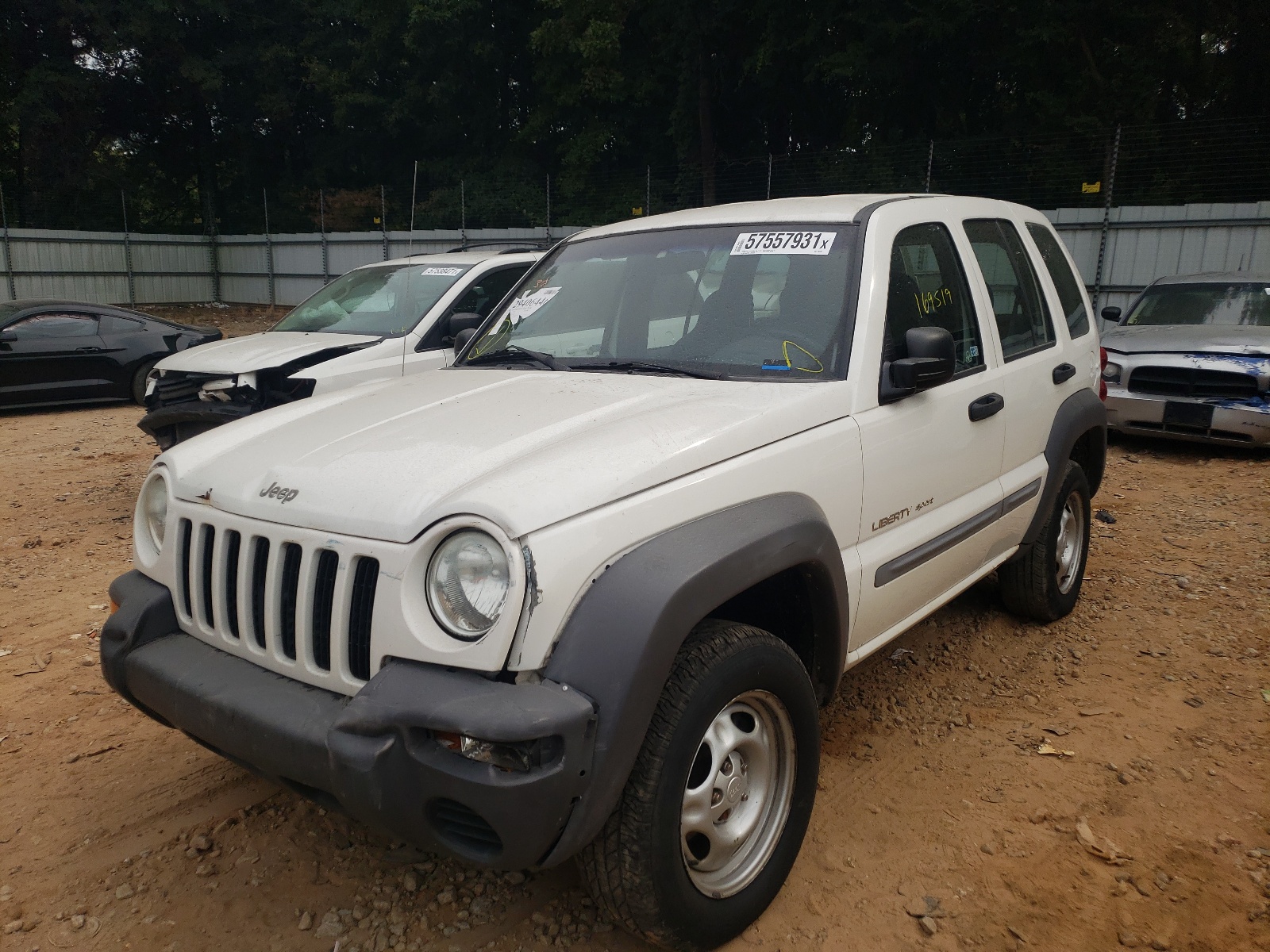 Photo 2 from auction – 2002 JEEP LIBERTY SP with VIN 1J4GL48K02W355537