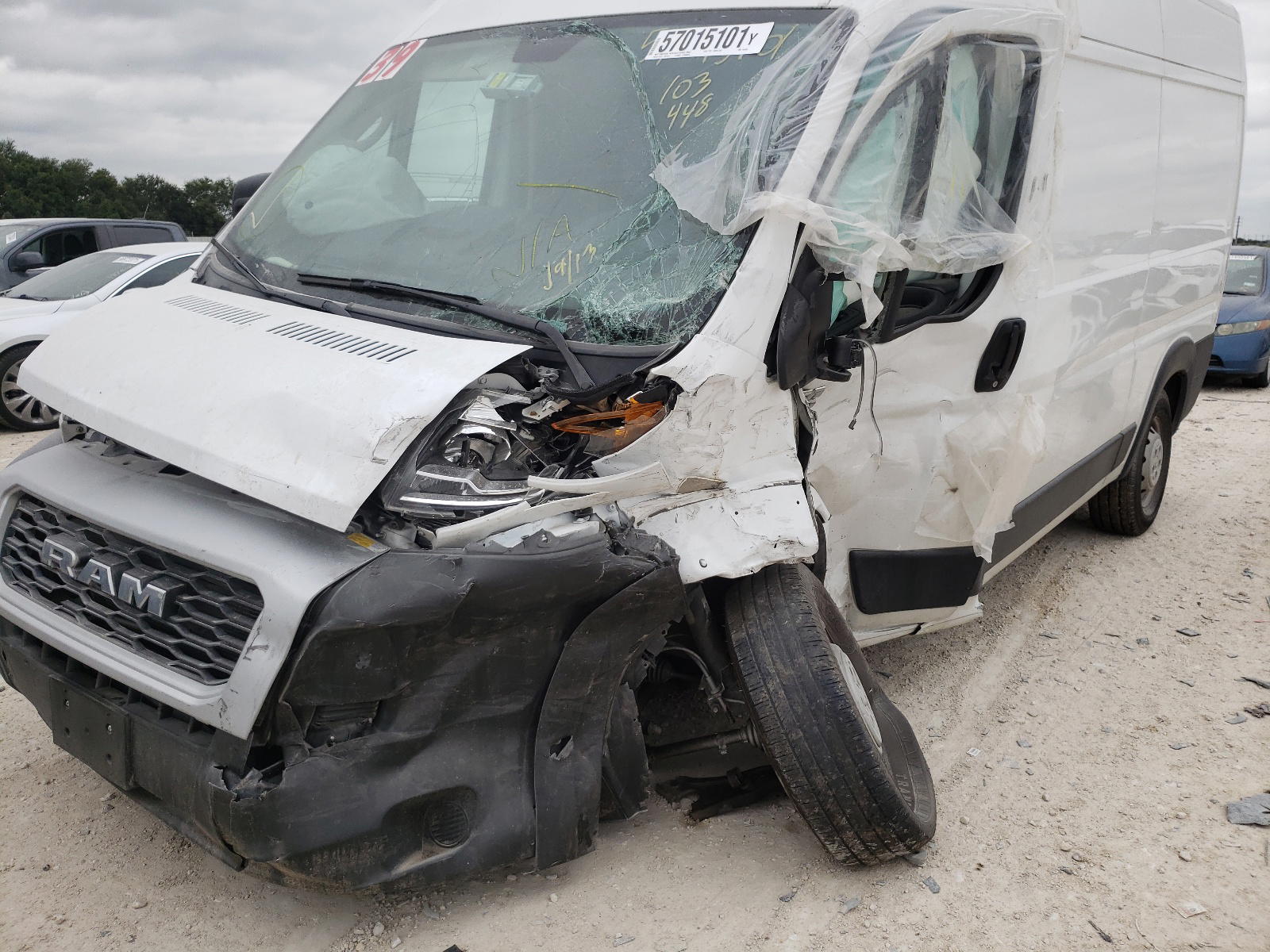 Photo 9 from auction – 2020 RAM PROMASTER with VIN 3C6TRVBG2LE103448