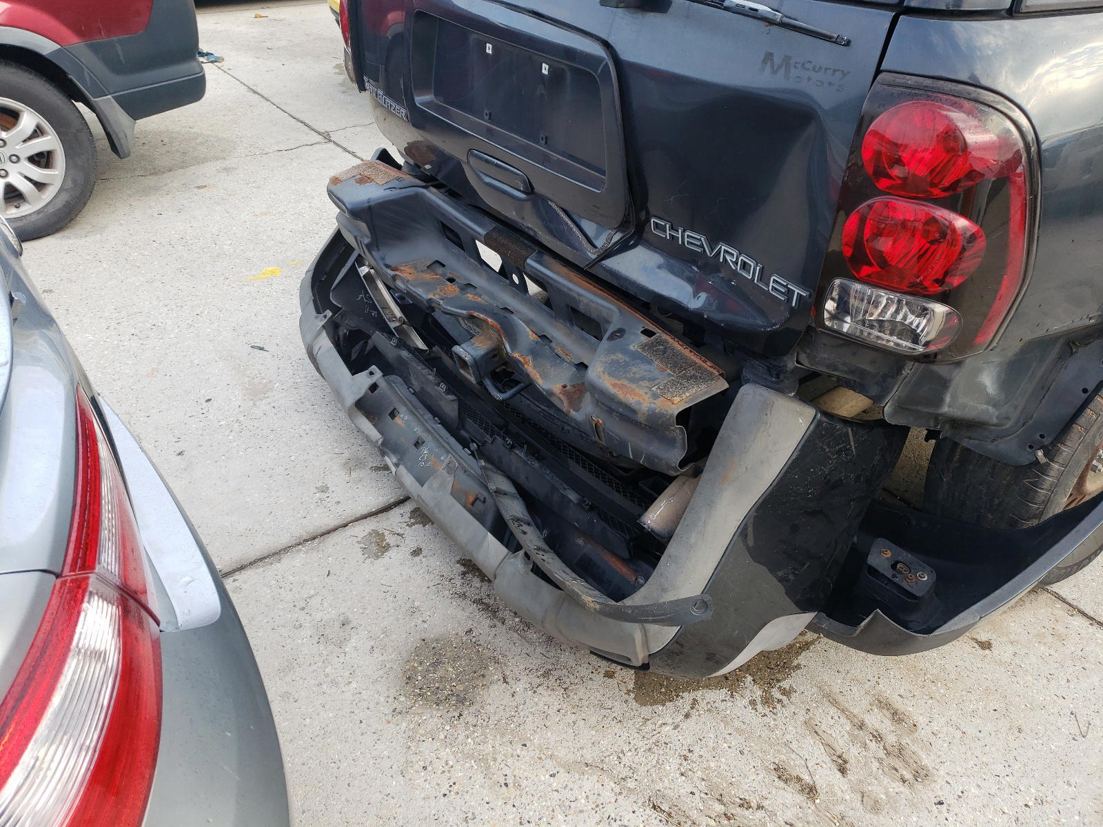 Photo 9 from auction – 2003 CHEVROLET TRAILBLAZE with VIN 1GNES16P236231775