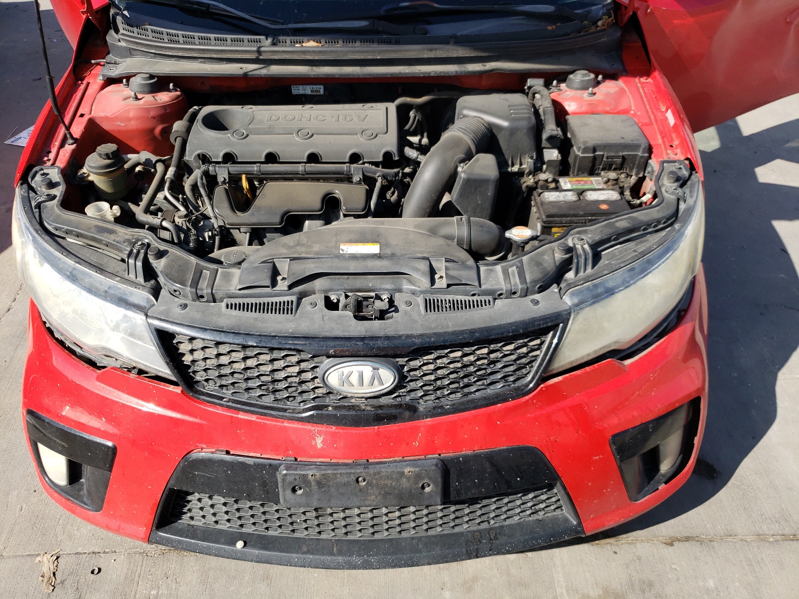 Photo 7 from auction – 2010 KIA FORTE SX with VIN KNAFW6A37A5130248