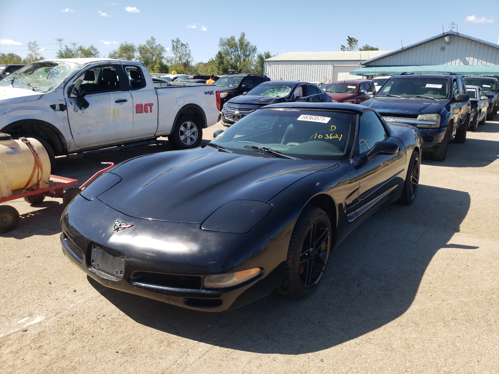 Photo 2 from auction – 1997 CHEVROLET CORVETTE with VIN 1G1YY22G2V5103621