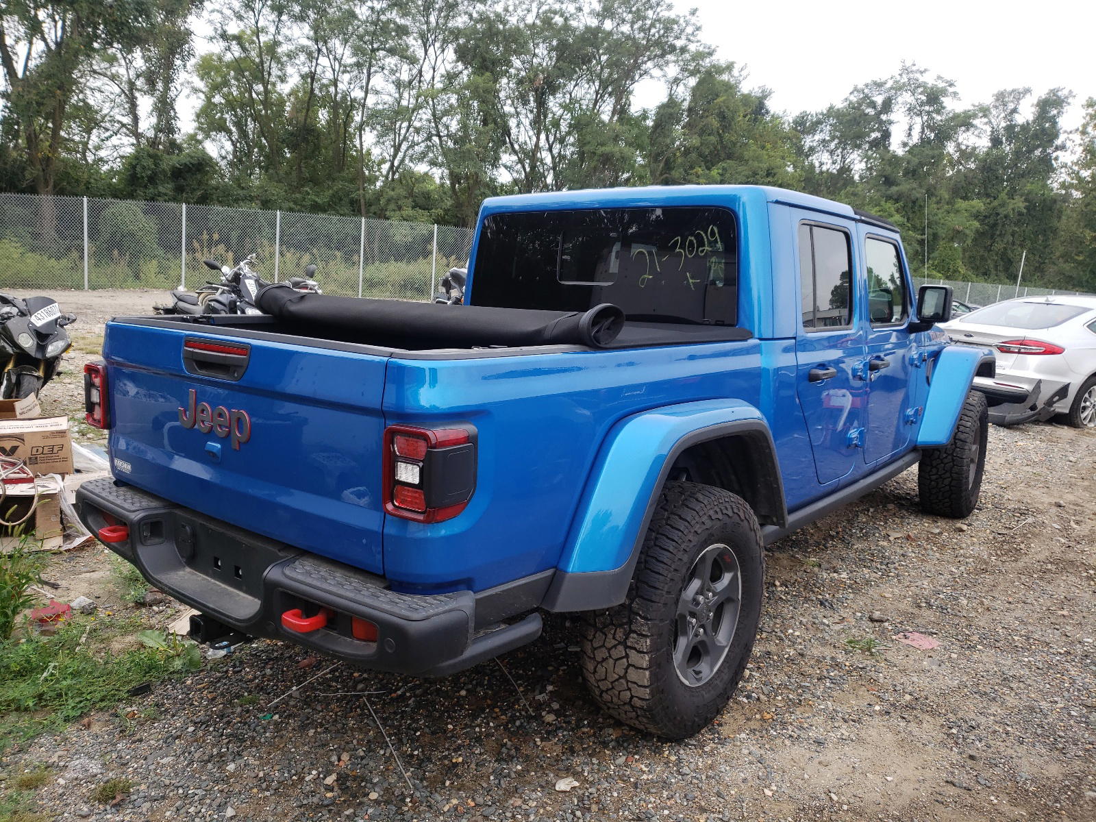 Photo 4 from auction – 2021 JEEP GLADIATOR with VIN 1C6JJTBG1ML561722