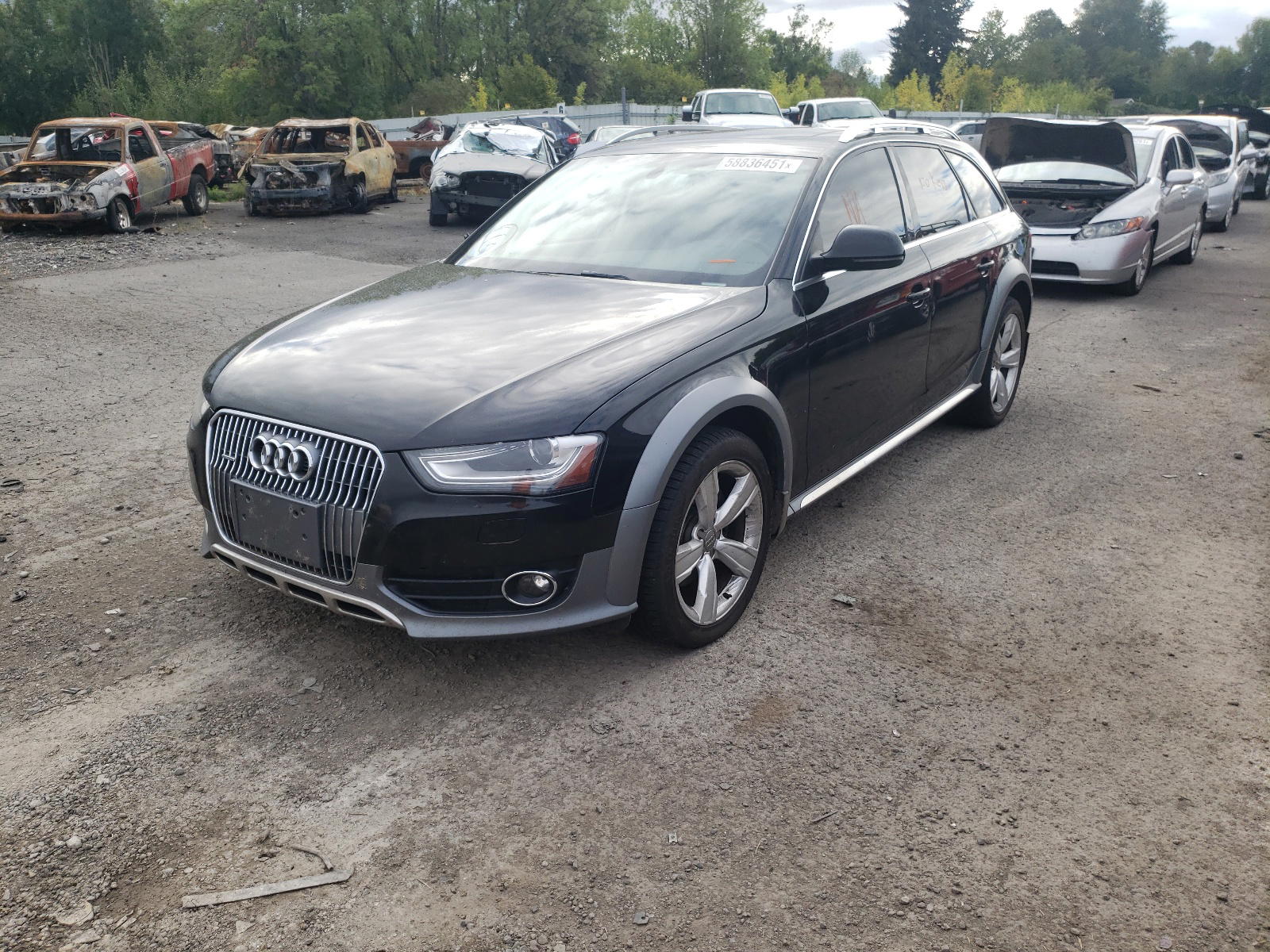 Photo 2 from auction – 2013 AUDI A4 ALLROAD with VIN WA1UFBFL6DA206351