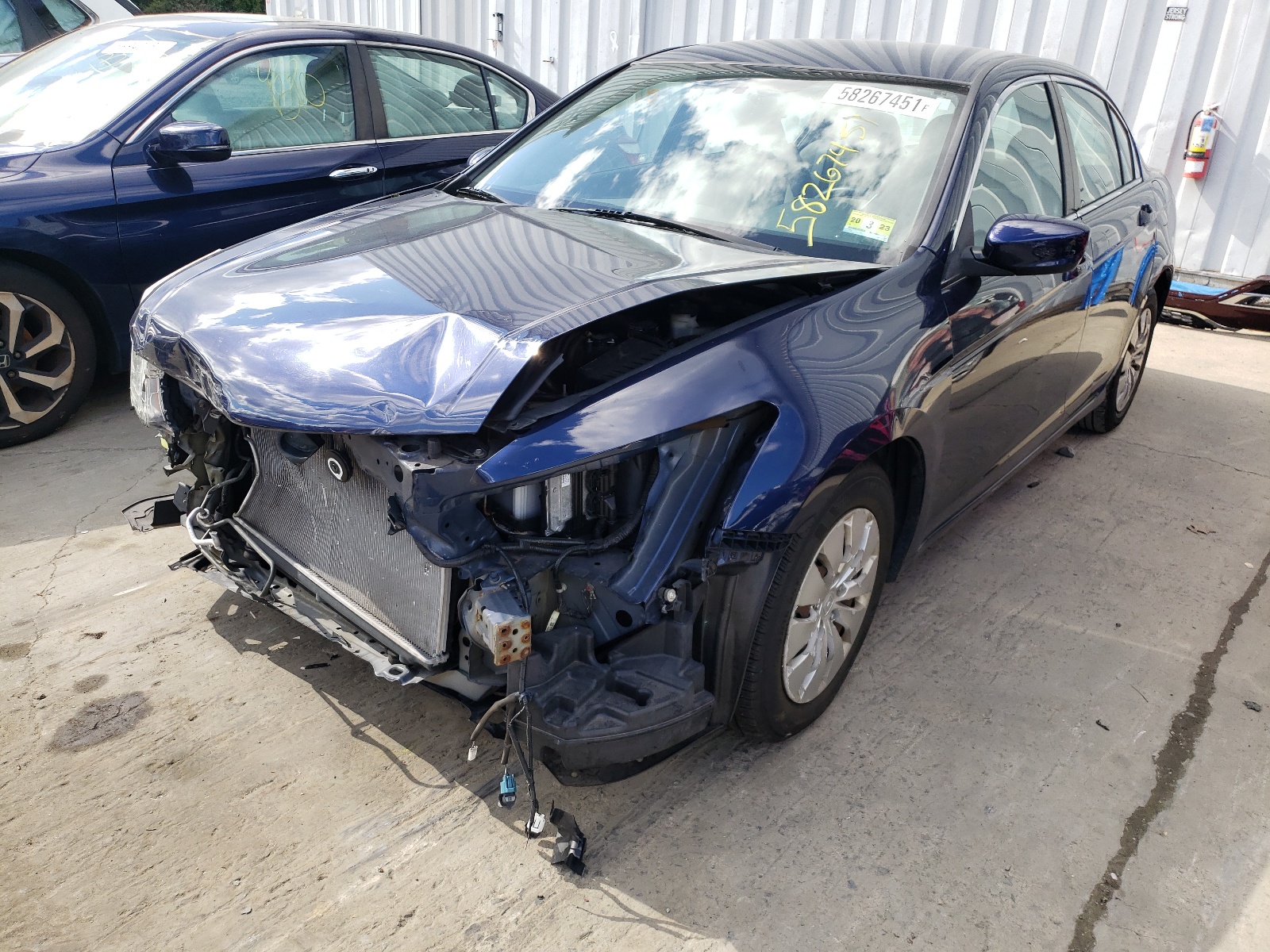 Photo 2 from auction – 2010 HONDA ACCORD LX with VIN 1HGCP2F31AA088950