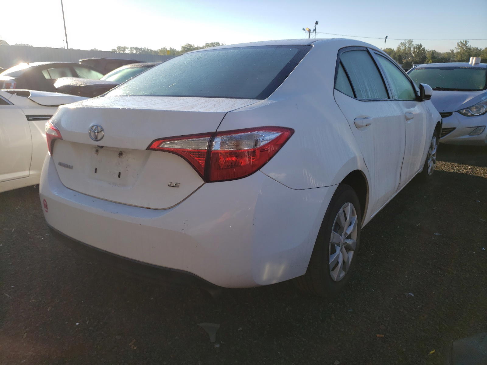 Photo 4 from auction – 2014 TOYOTA COROLLA L with VIN 2T1BURHEXEC206165