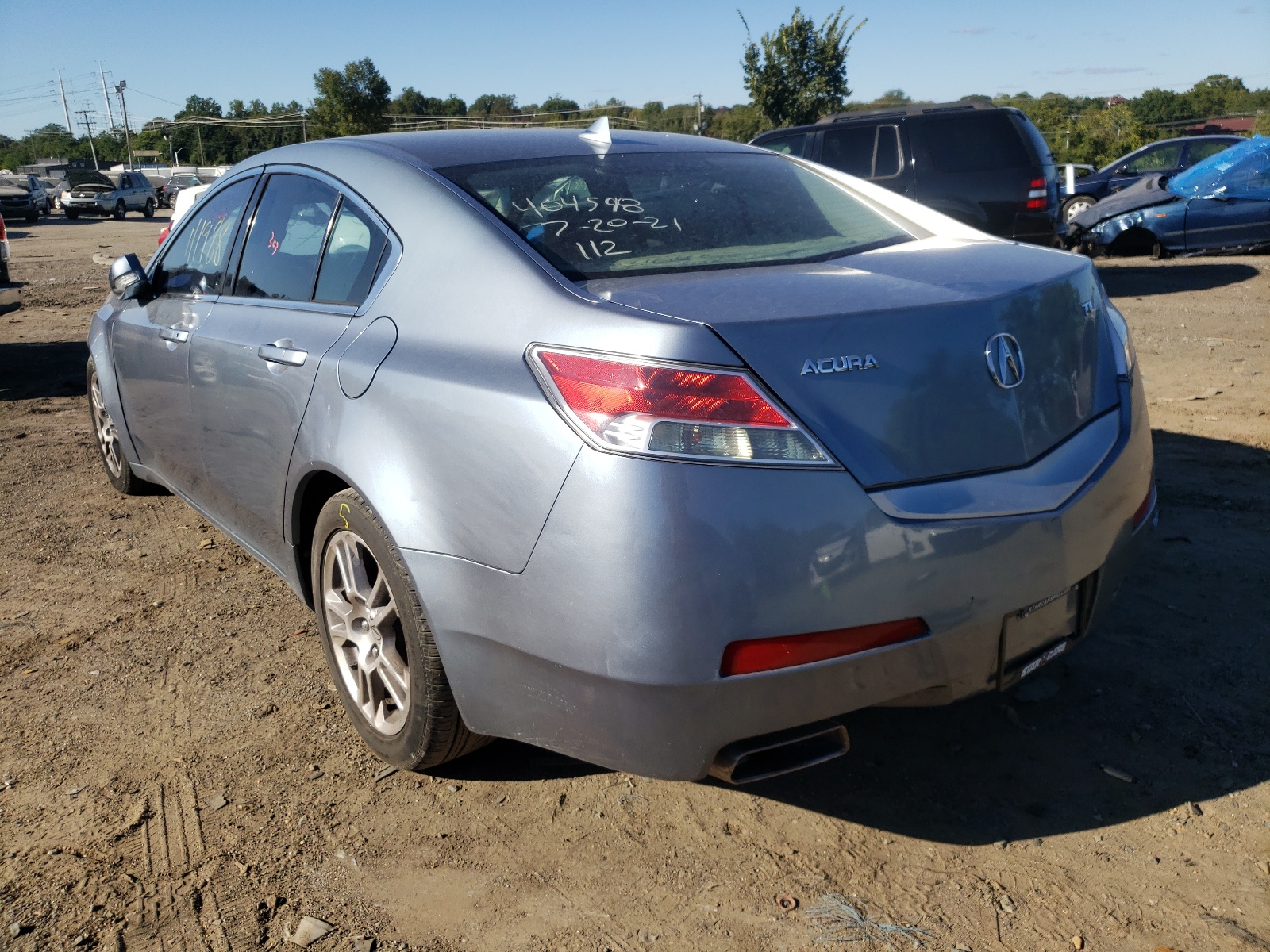 Photo 3 from auction – 2011 ACURA TL with VIN 19UUA8F21BA000092