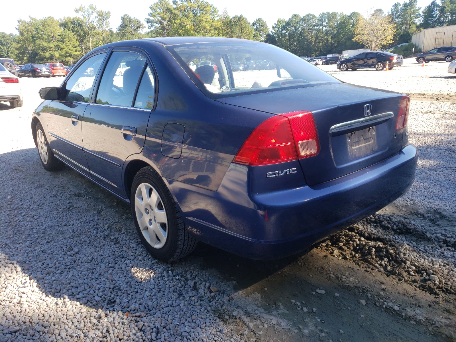 Photo 3 from auction – 2001 HONDA CIVIC EX with VIN 1HGES26771L057295