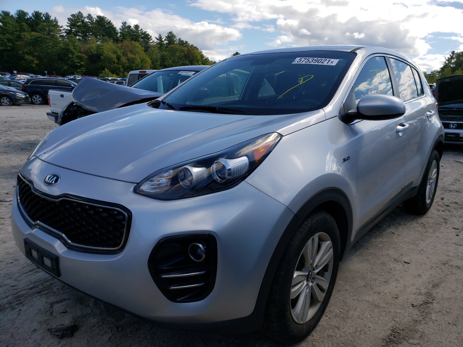 Photo 2 from auction – 2017 KIA SPORTAGE L with VIN KNDPMCAC2H7273831