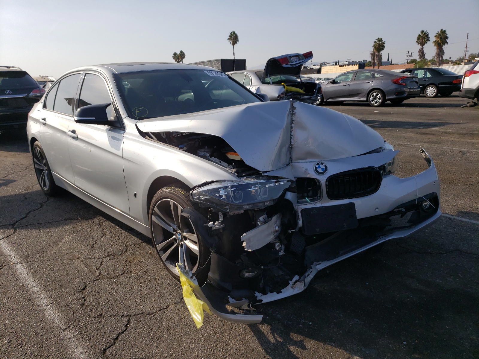 BMW 330E 2018 with VIN WBA8E1C57JA178014 - Photo from auction