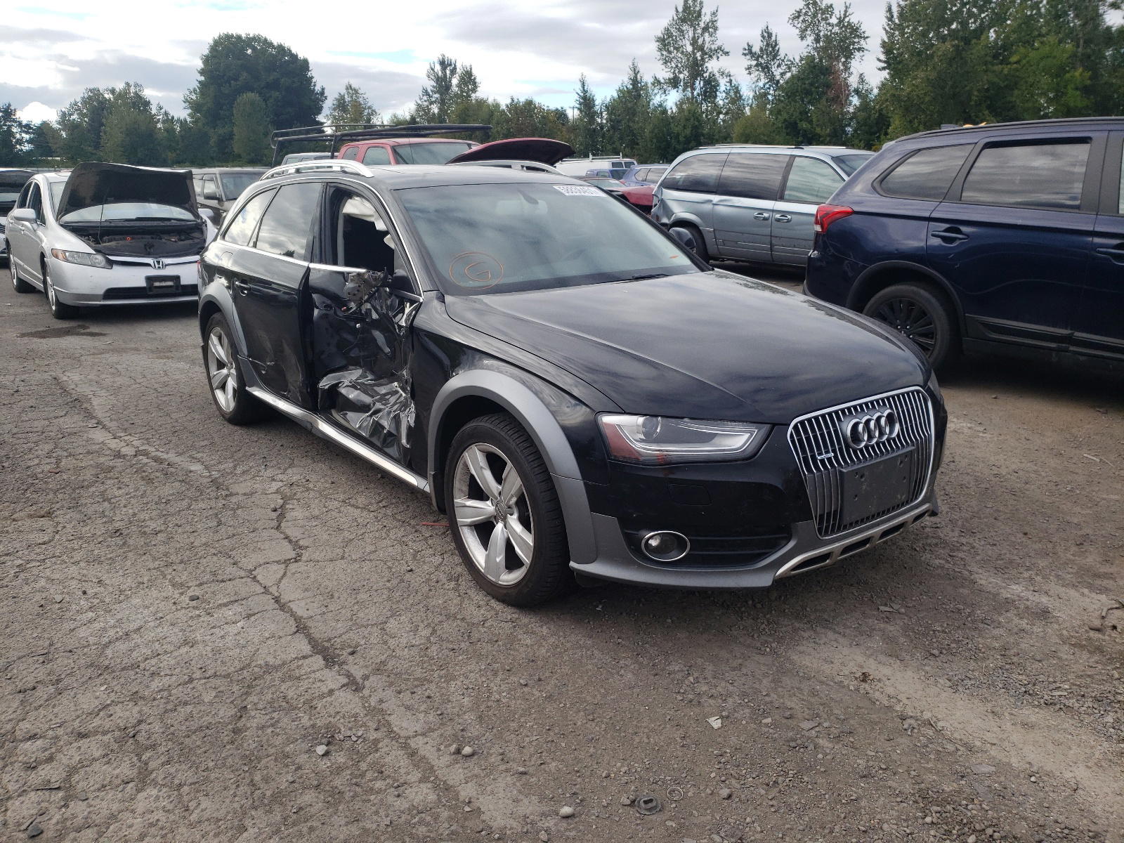 AUDI A4 ALLROAD 2013 with VIN WA1UFBFL6DA206351 - Photo from auction