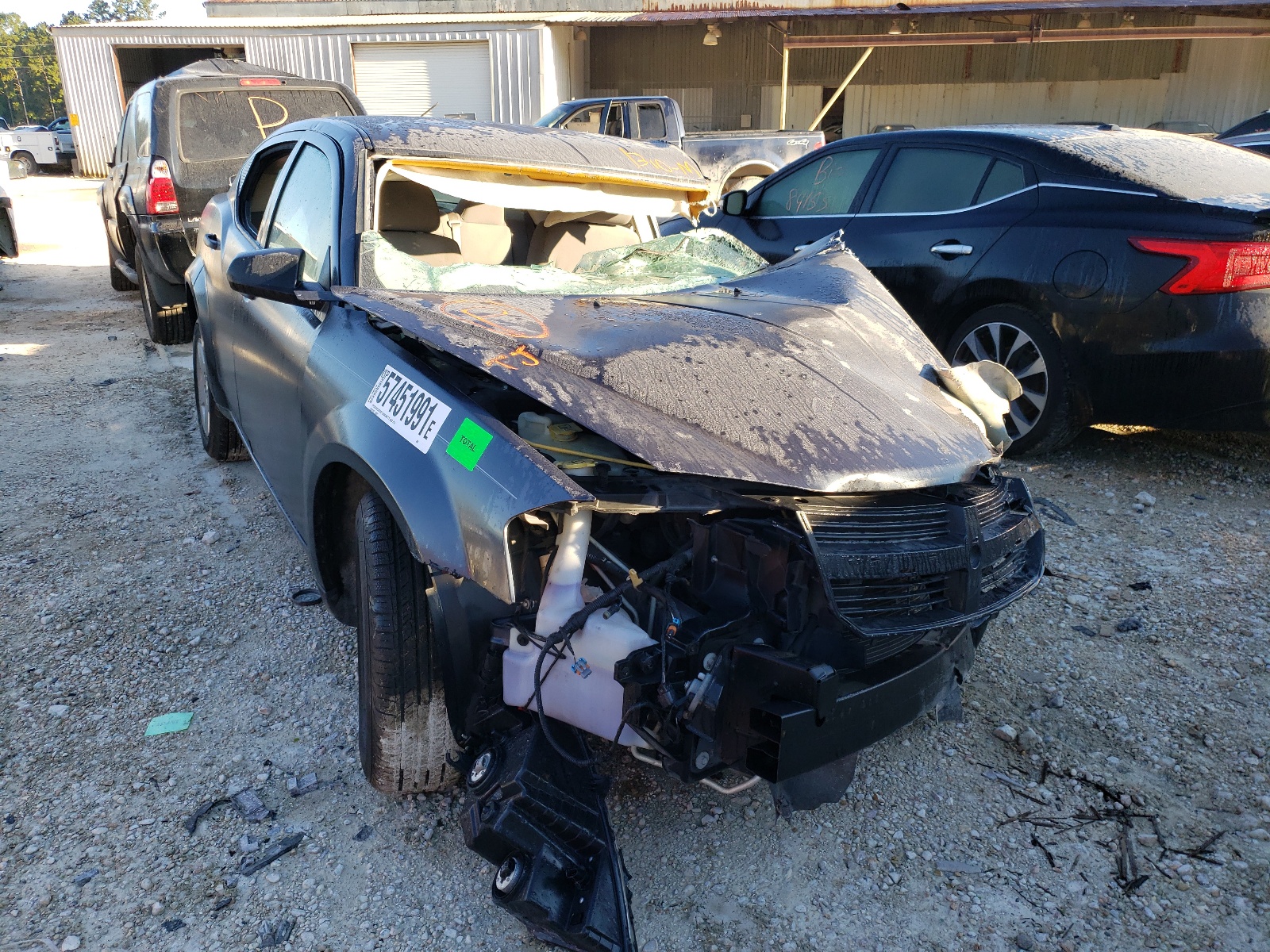 DODGE AVENGER 2008 with VIN 1B3LC46KX8N121767 - Photo from auction