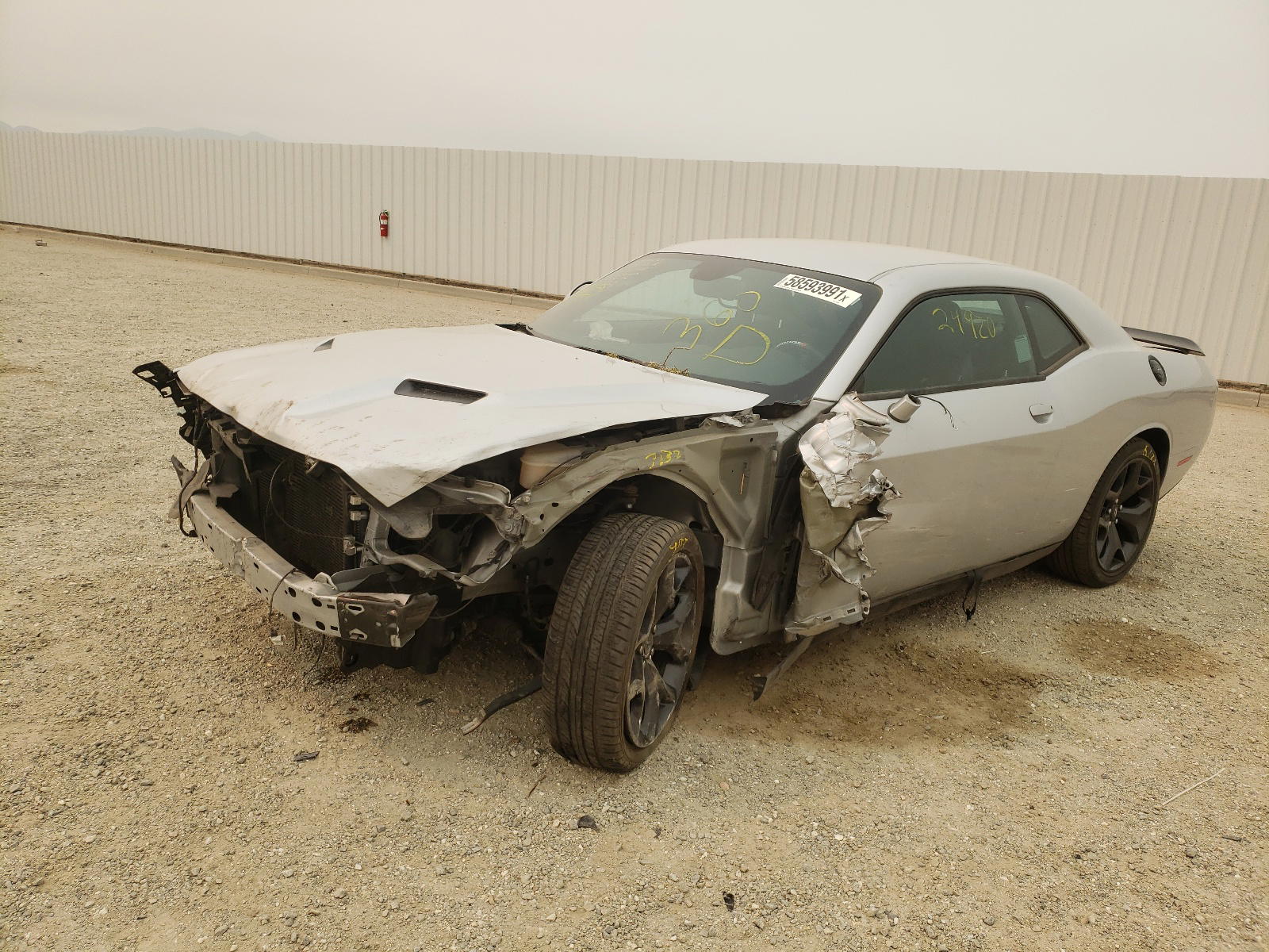 Photo 2 from auction – 2020 DODGE CHALLENGER with VIN 2C3CDZAG7LH235534
