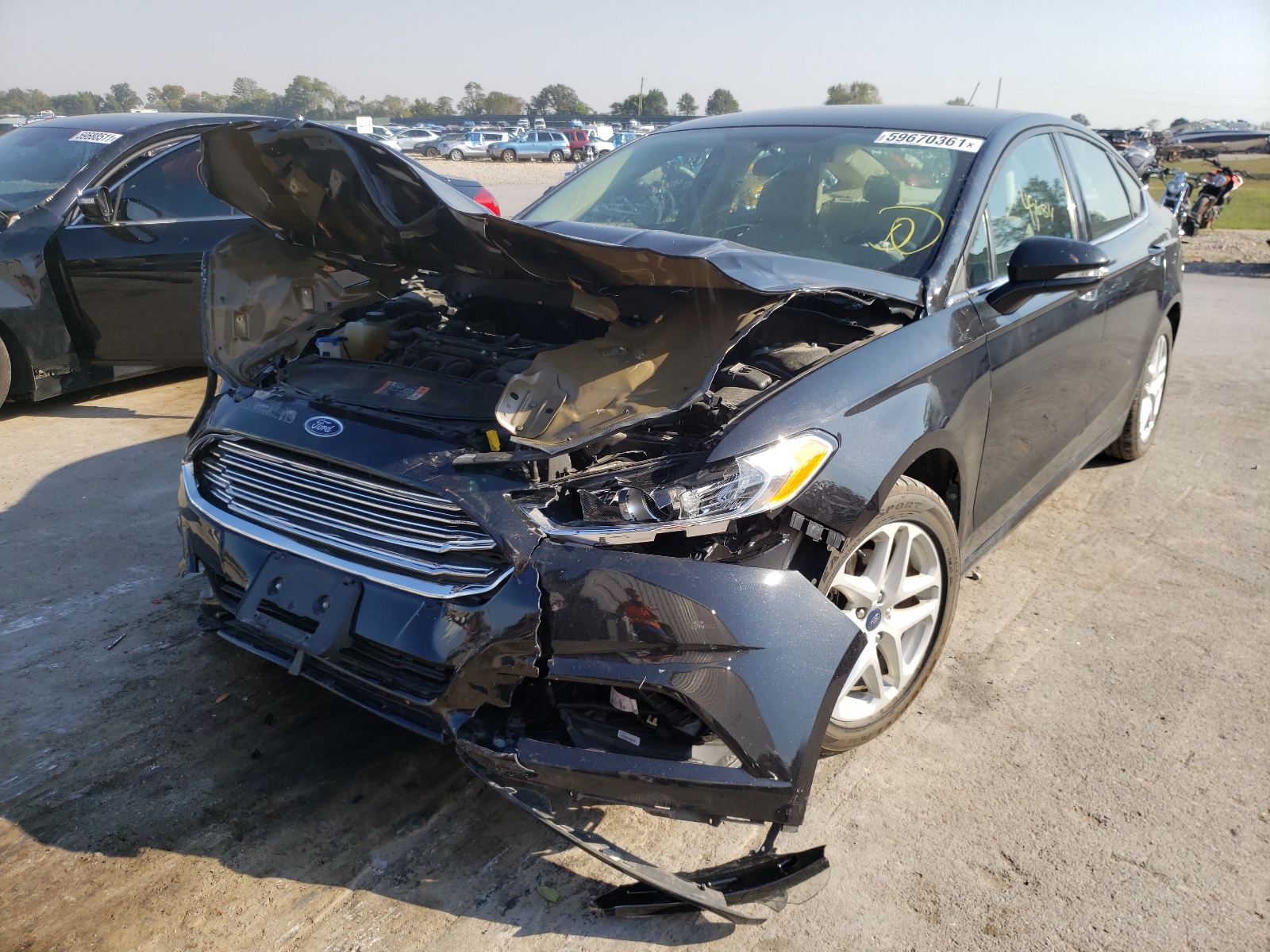 Photo 2 from auction – 2014 FORD FUSION SE with VIN 3FA6P0H71ER268365