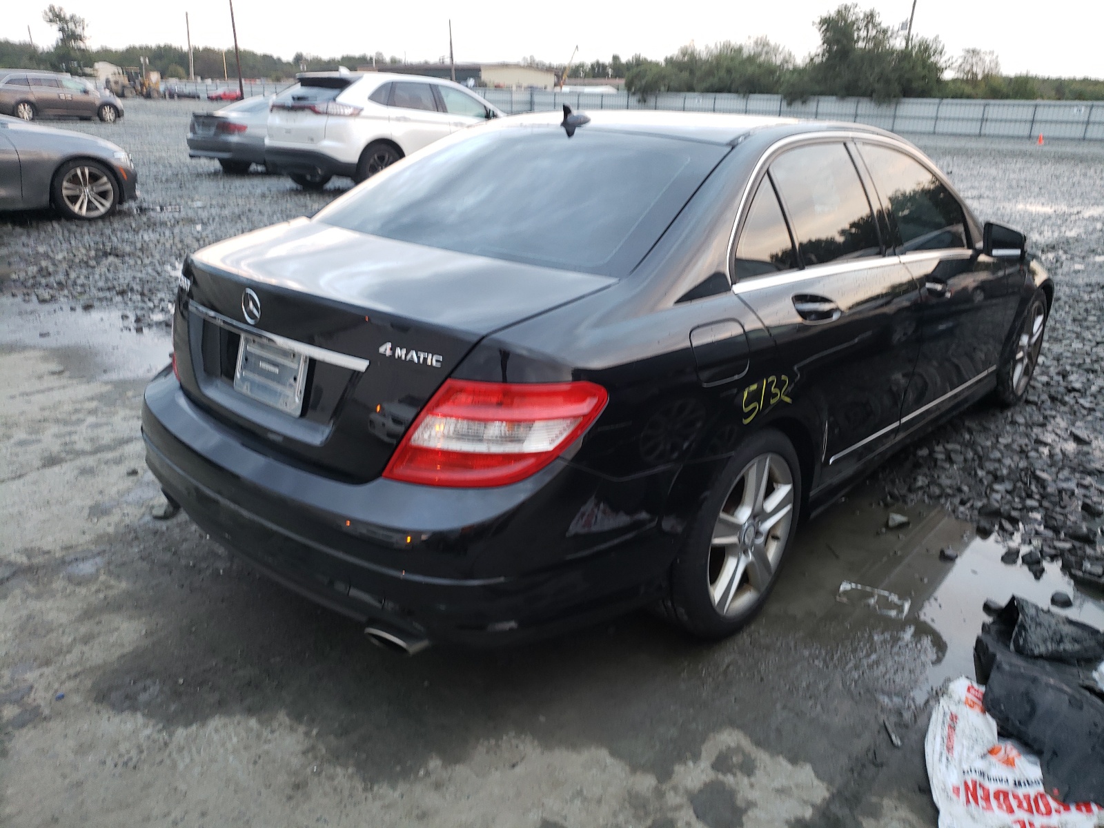 Photo 4 from auction – 2011 MERCEDES-BENZ C 300 4MAT with VIN WDDGF8BB3BR181531