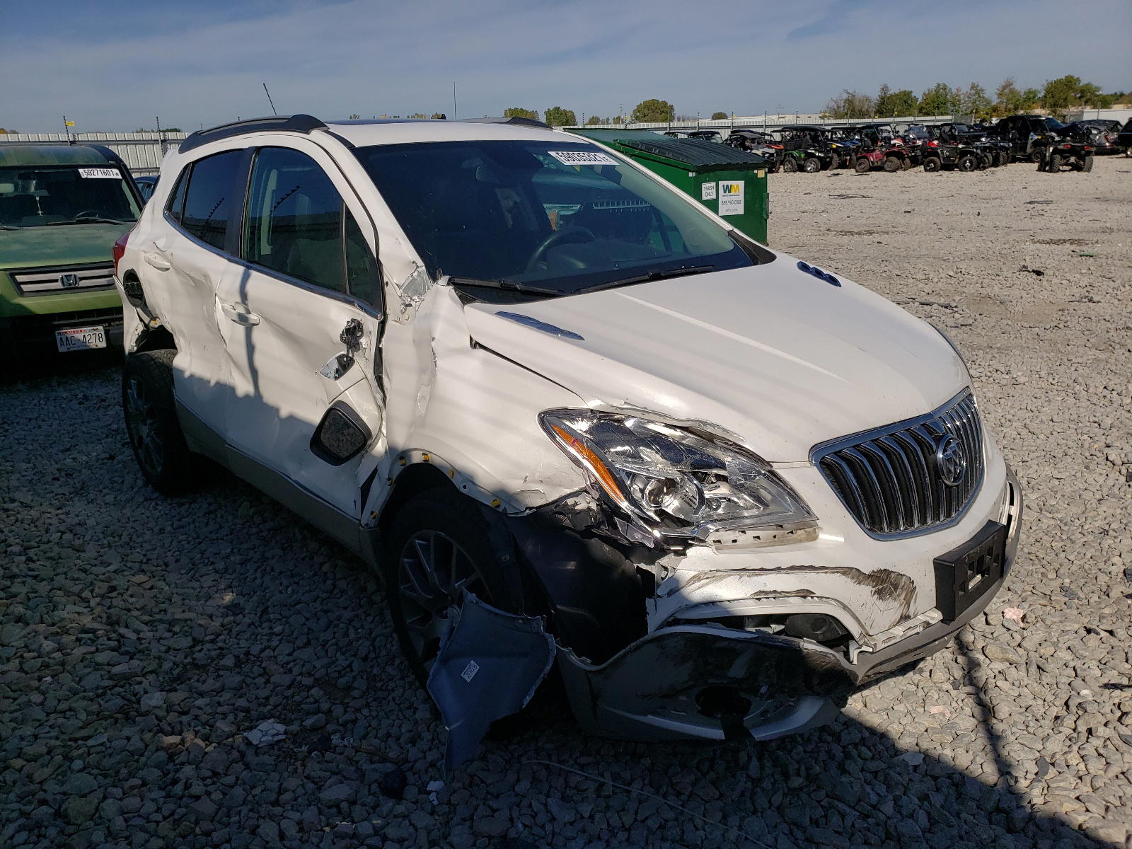 BUICK ENCORE SPO 2016 with VIN KL4CJ2SM7GB638261 - Photo from auction