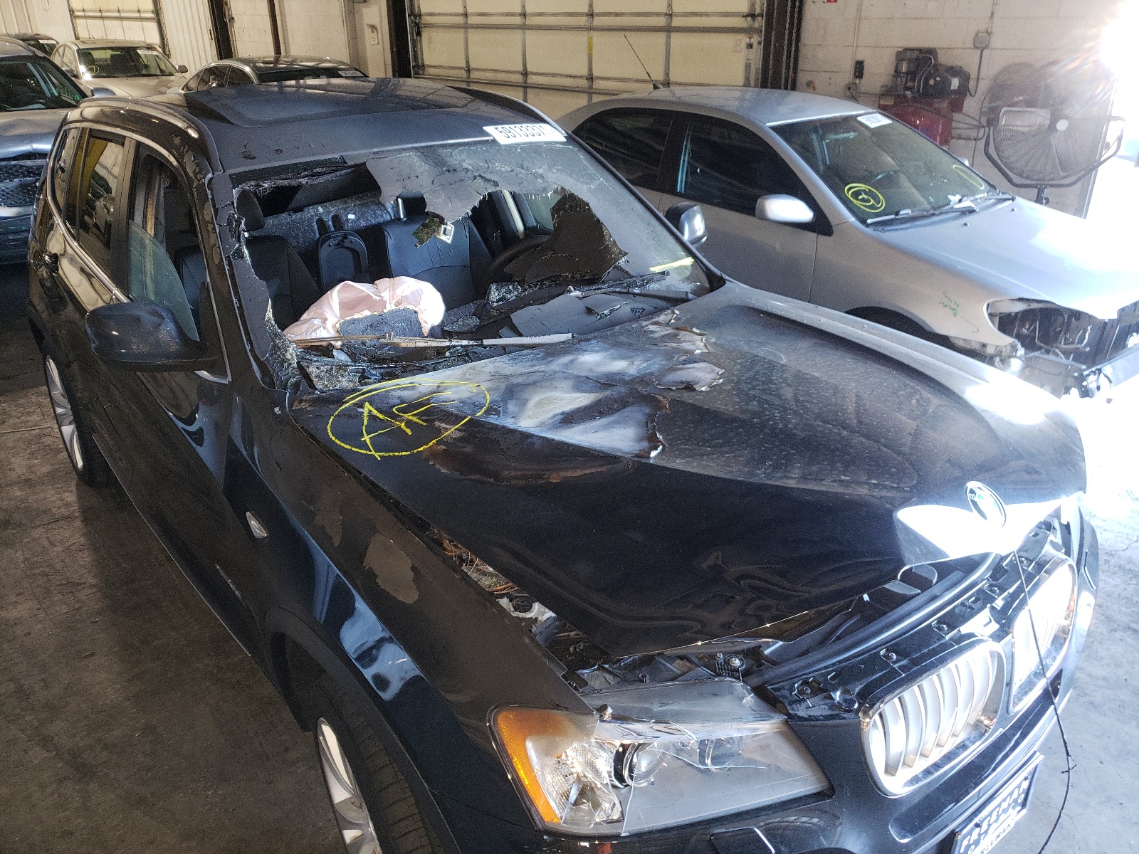 Photo 9 from auction – 2012 BMW X3 XDRIVE3 with VIN 5UXWX7C52CL737191