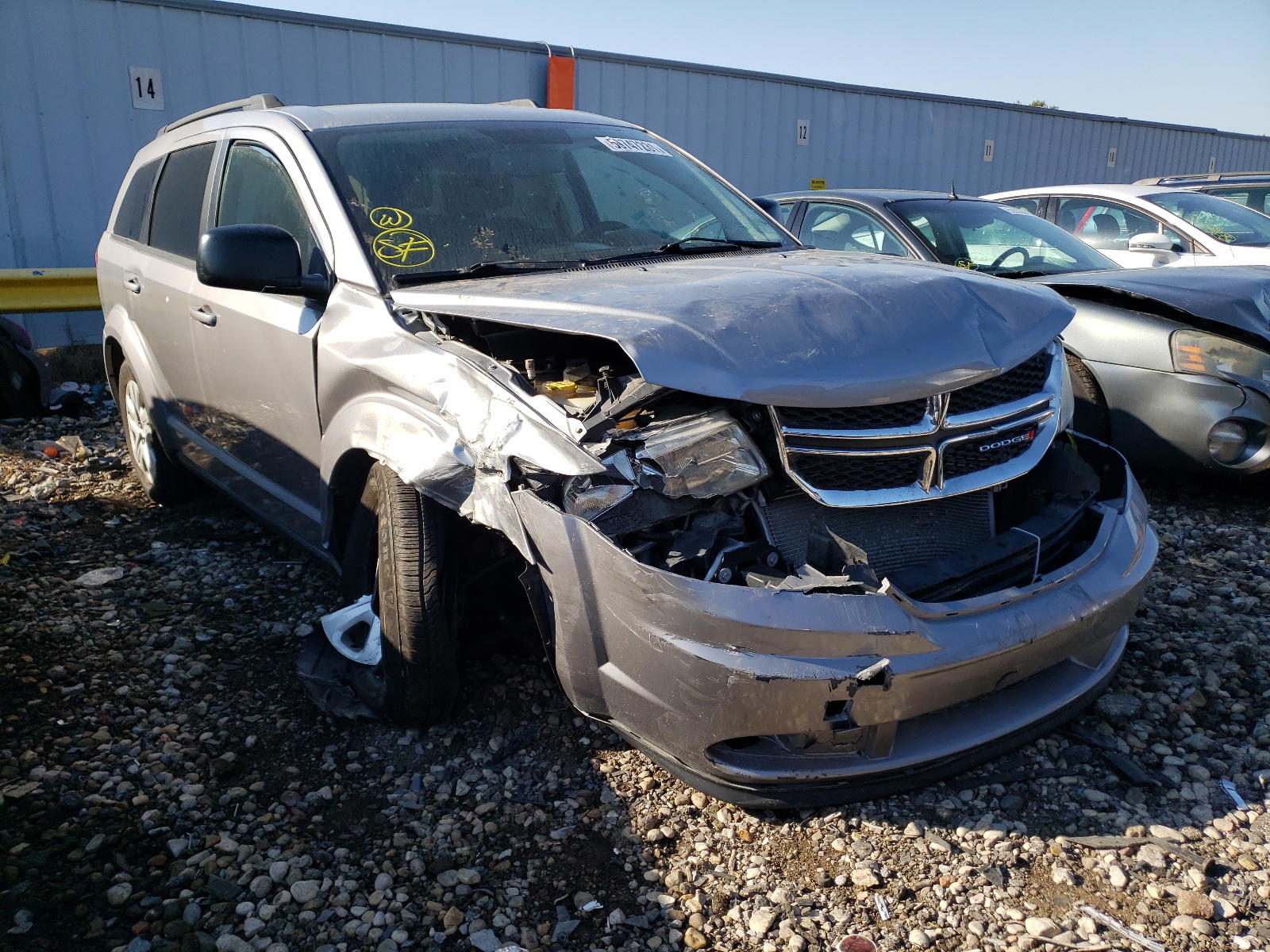 DODGE JOURNEY SE 2017 with VIN 3C4PDCAB6HT552914 - Photo from auction