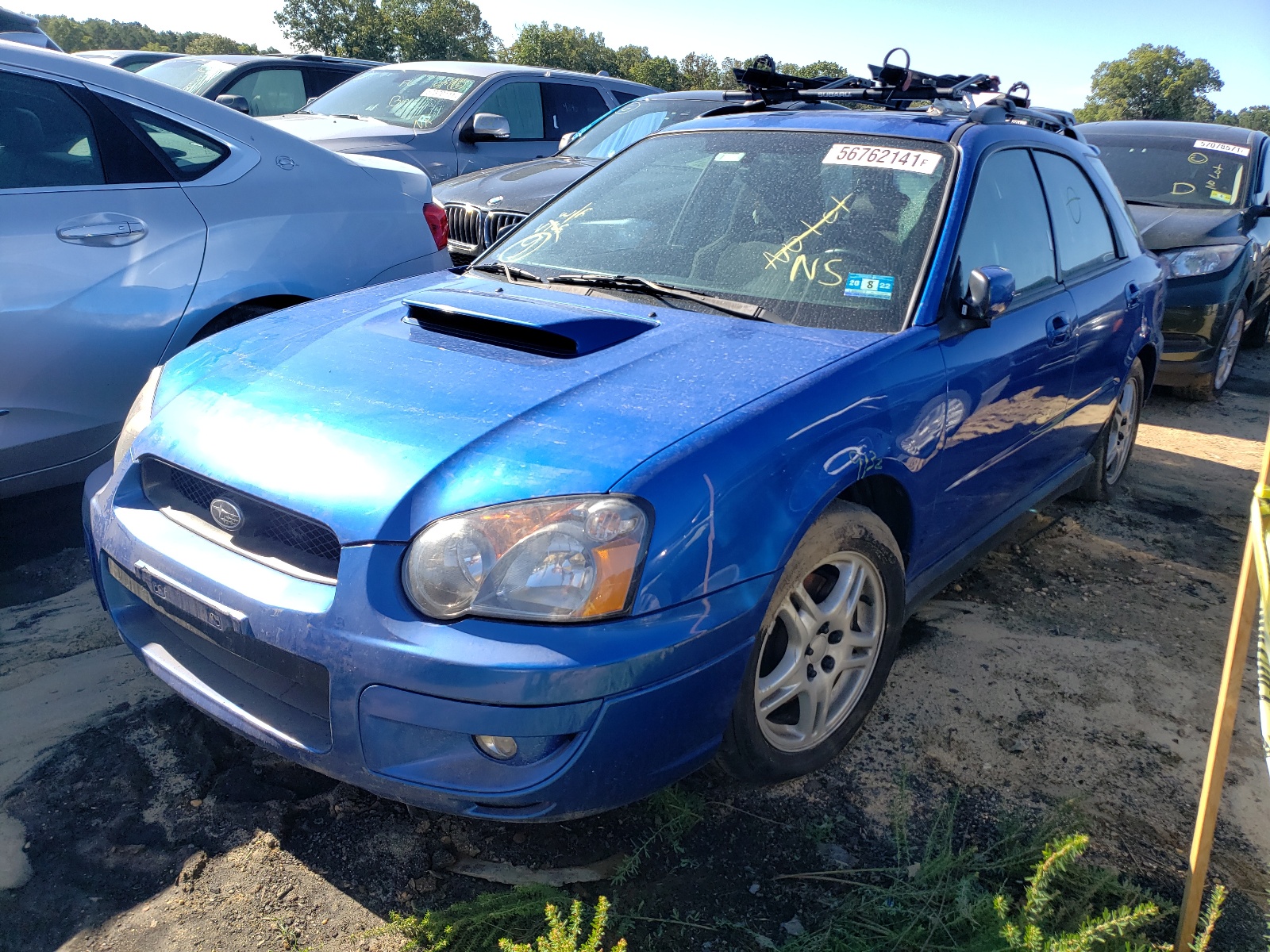 Photo 2 from auction – 2004 SUBARU IMPREZA WR with VIN JF1GG29684G815594