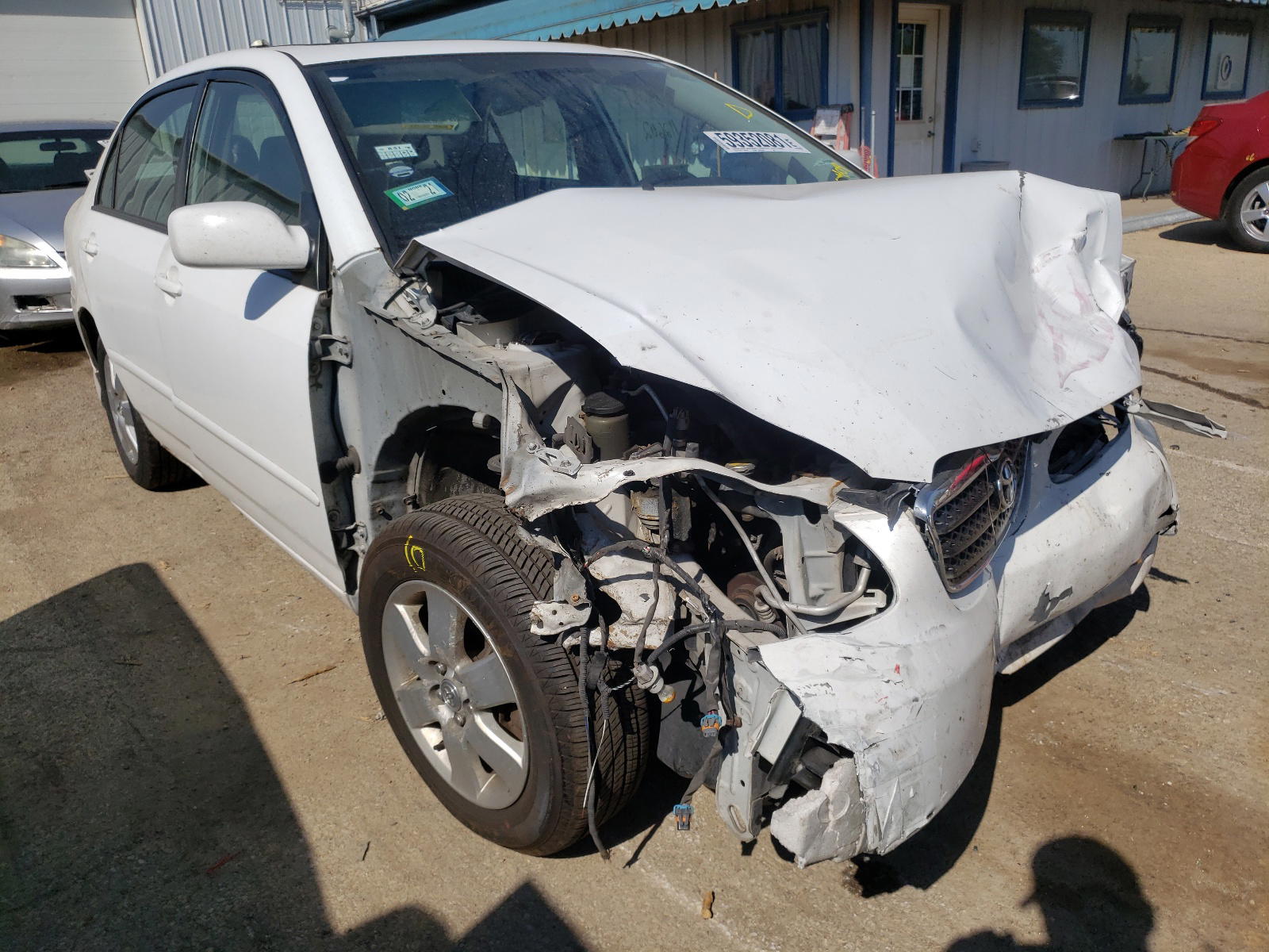 TOYOTA COROLLA 2007 with VIN 1NXBR32E37Z770409 - Photo from auction