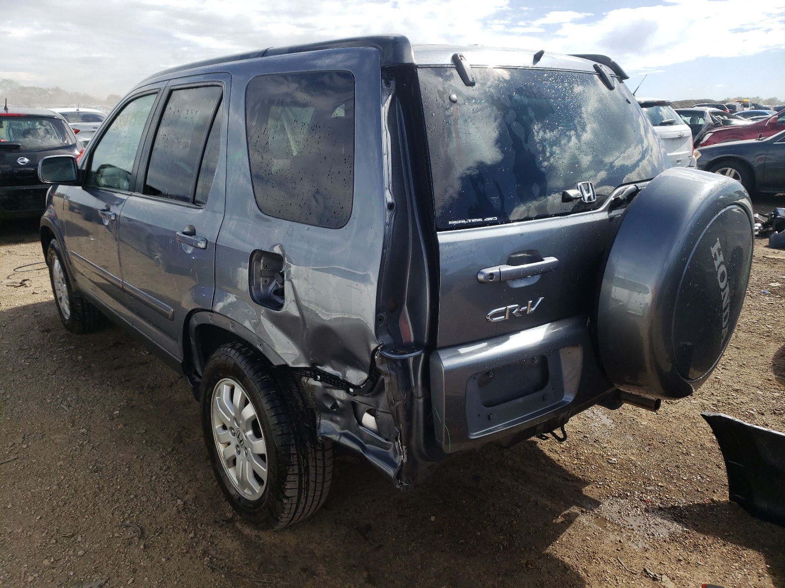 Photo 3 from auction – 2005 HONDA CR-V SE with VIN JHLRD78975C003719