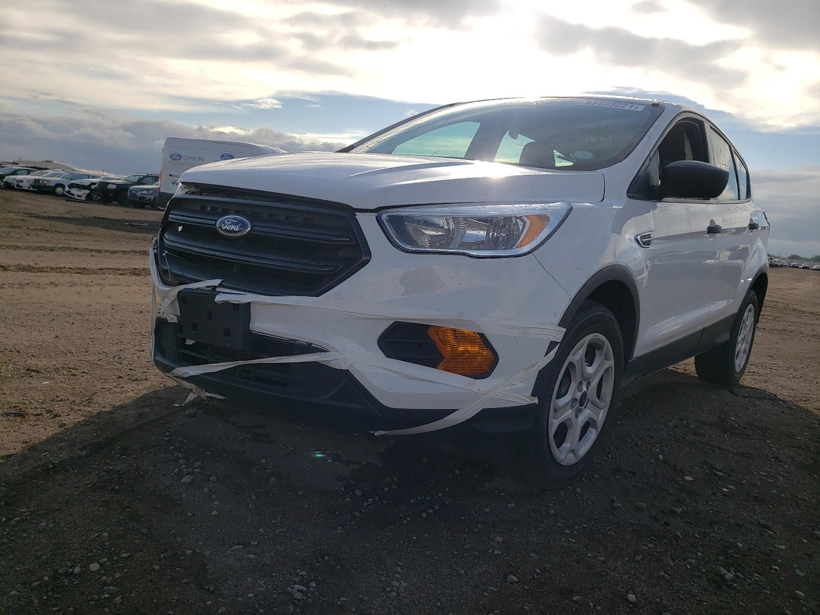 Photo 2 from auction – 2017 FORD ESCAPE S with VIN 1FMCU0F72HUE95520