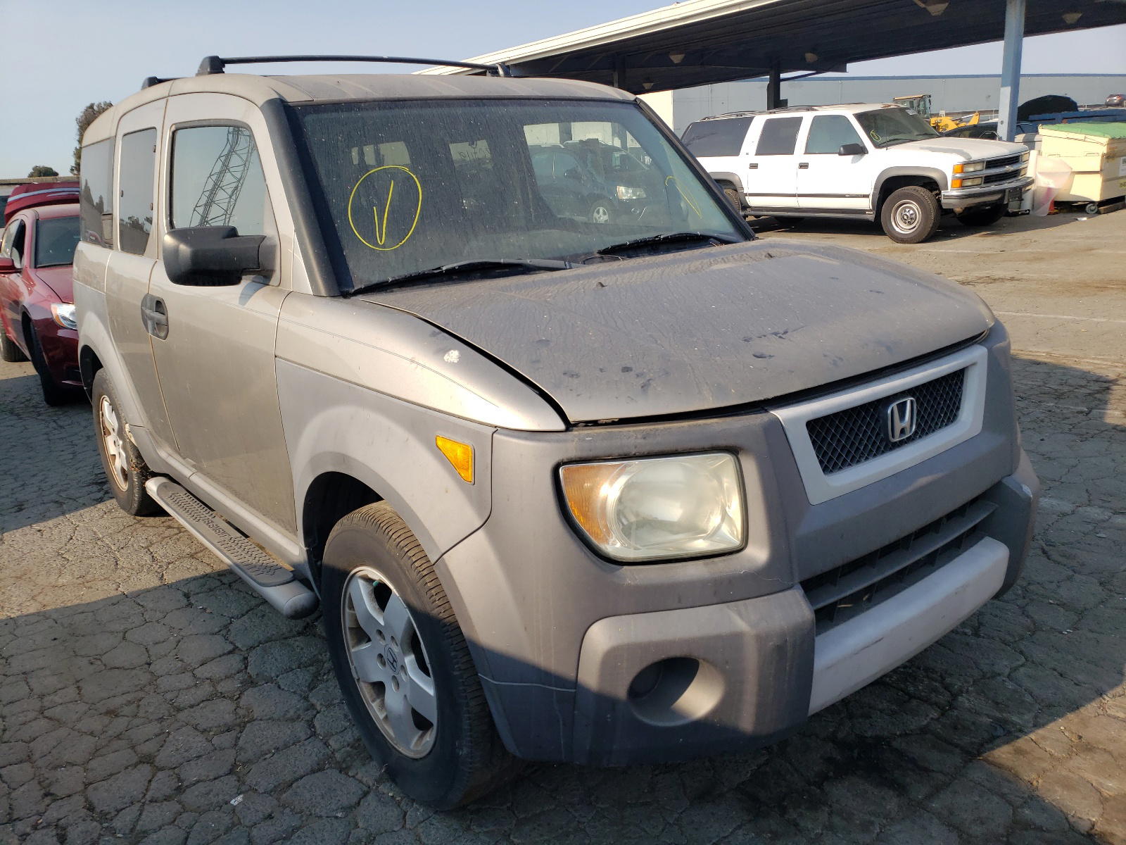 HONDA ELEMENT EX 2004 with VIN 5J6YH18524L012909 - Photo from auction