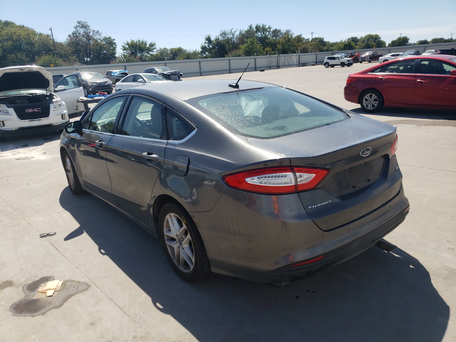 Photo 3 from auction – 2016 FORD FUSION SE with VIN 3FA6P0H79GR269444