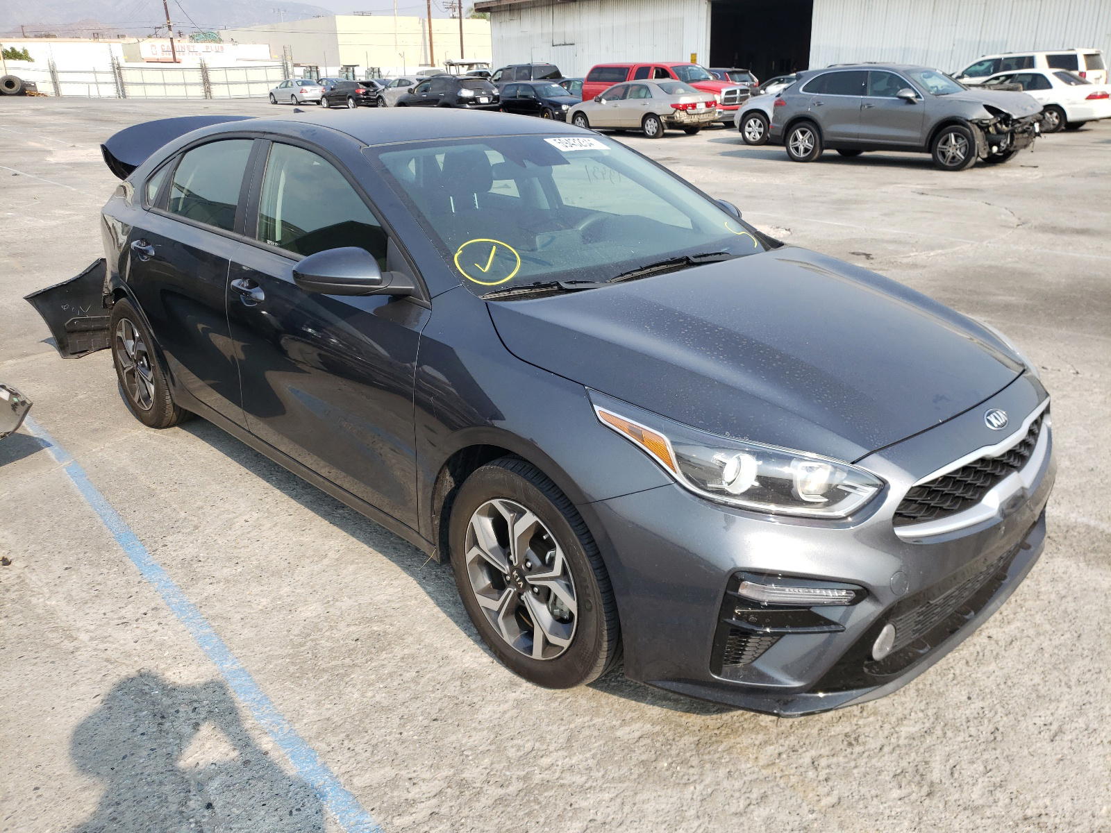 KIA FORTE FE 2019 with VIN 3KPF24AD2KE093367 - Photo from auction
