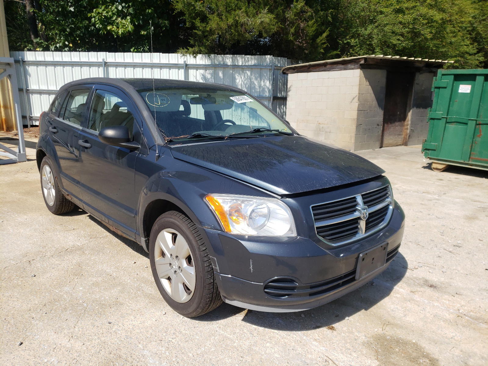 DODGE CALIBER SX 2007 with VIN 1B3HB48B47D340587 - Photo from auction