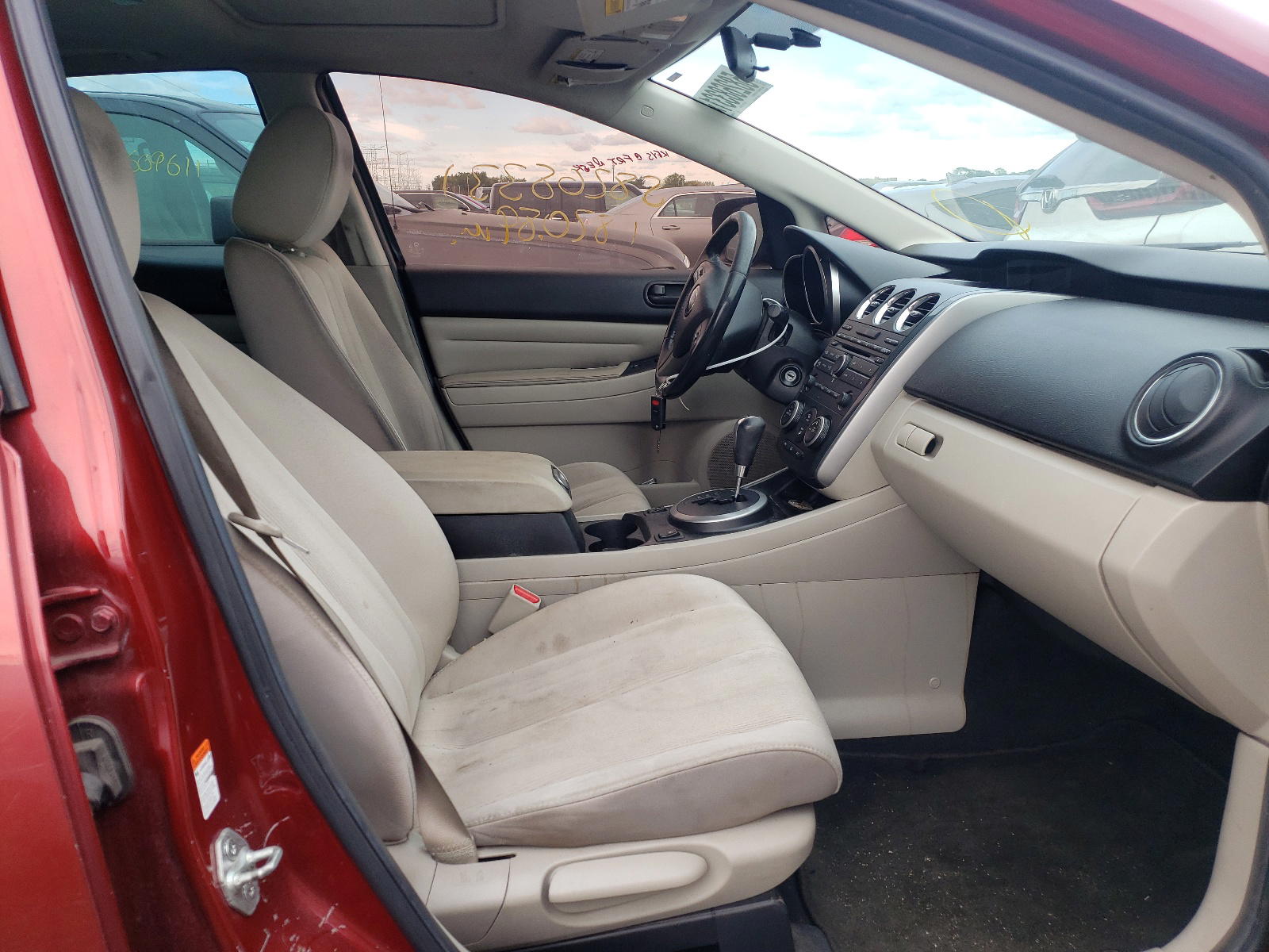 Photo 5 from auction – 2010 MAZDA CX-7 with VIN JM3ER2W53A0349818