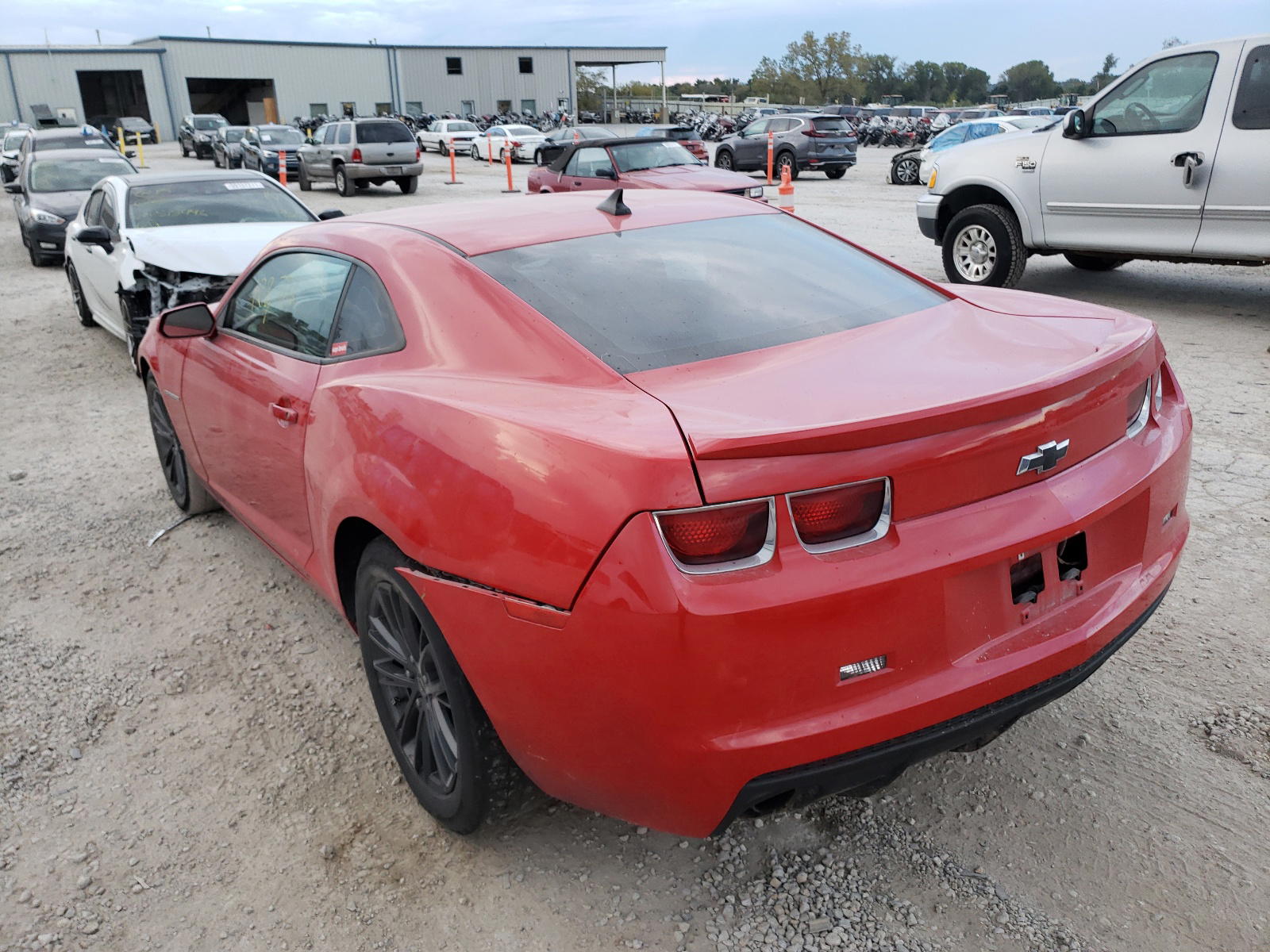 Photo 3 from auction – 2012 CHEVROLET CAMARO LS with VIN 2G1FA1E34C9165519
