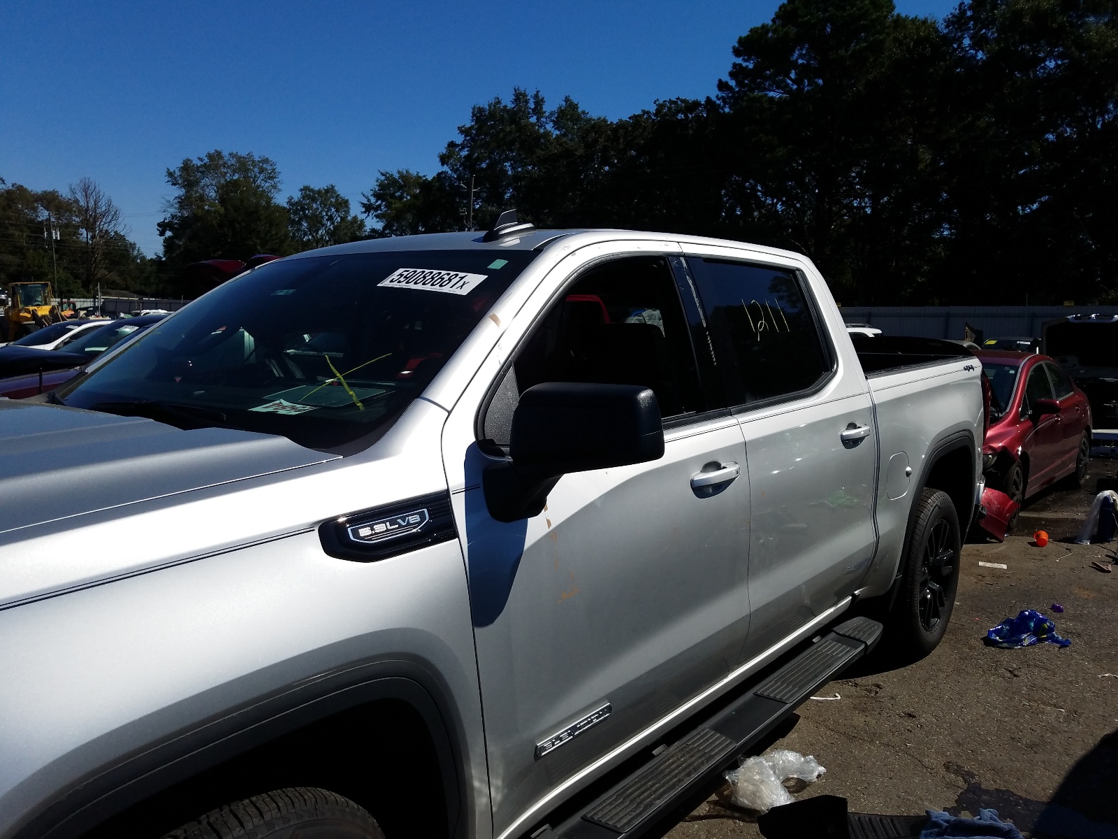 Photo 9 from auction – 2021 GMC SIERRA K15 with VIN 3GTU9CED9MG371311
