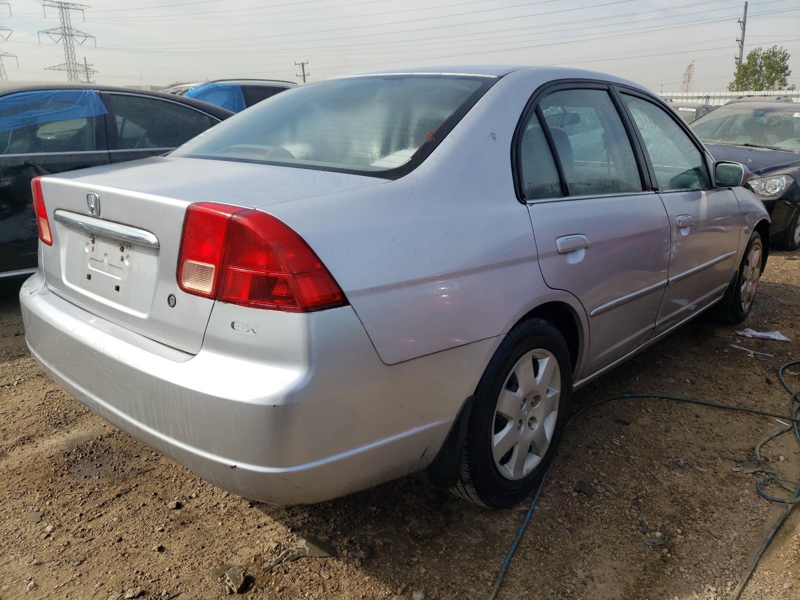 Photo 4 from auction – 2002 HONDA CIVIC EX with VIN 1HGES26712L027369