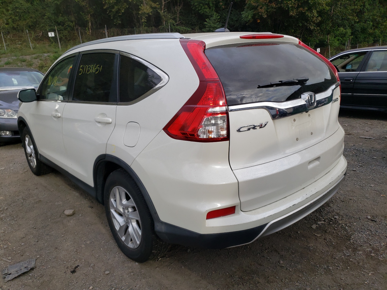 Photo 3 from auction – 2015 HONDA CR-V EXL with VIN 5J6RM4H78FL043846