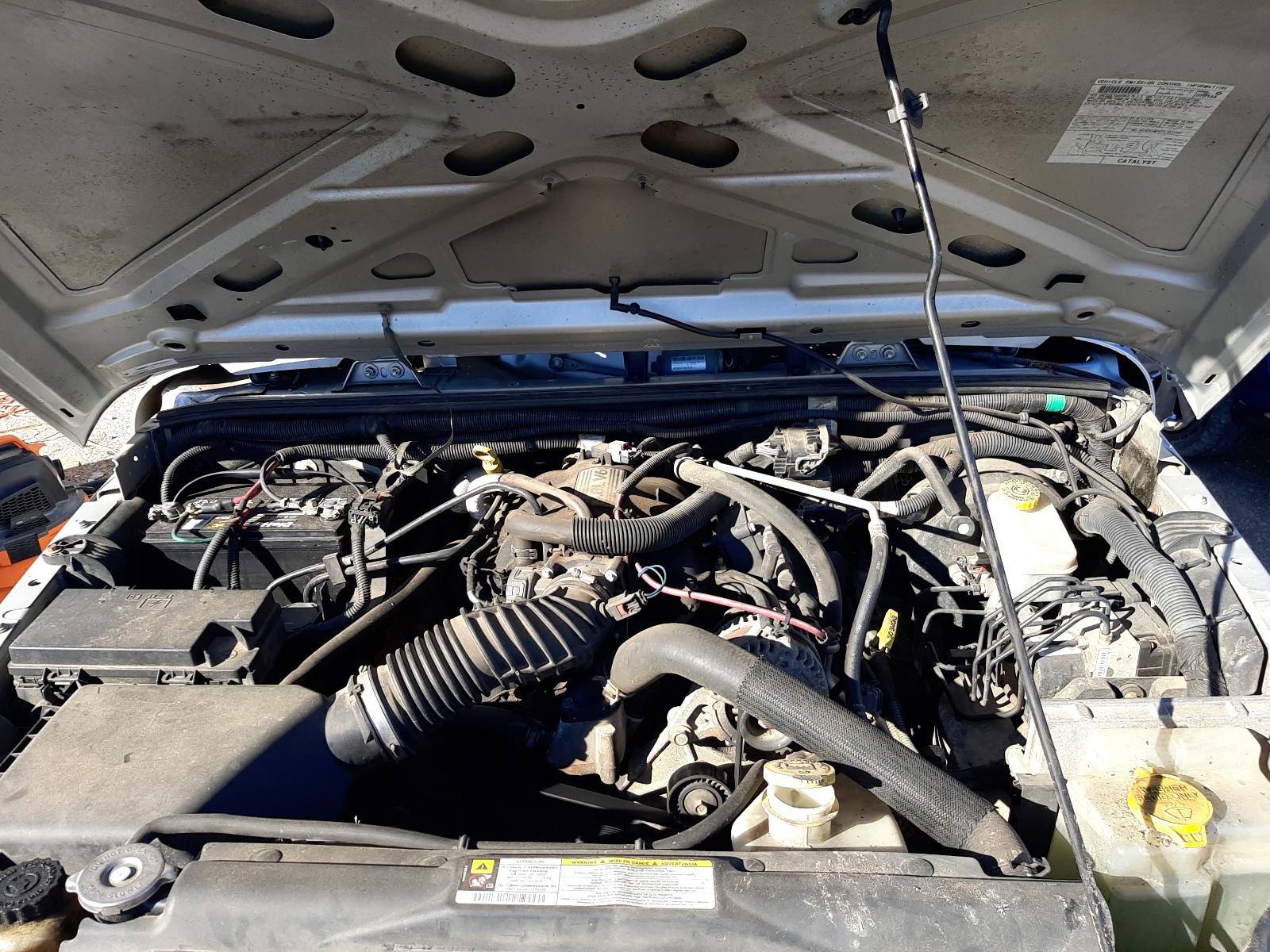 Zdjęcie 7 z aukcji – 2007 JEEP WRANGLER X z VIN 1J4FA24157L204575