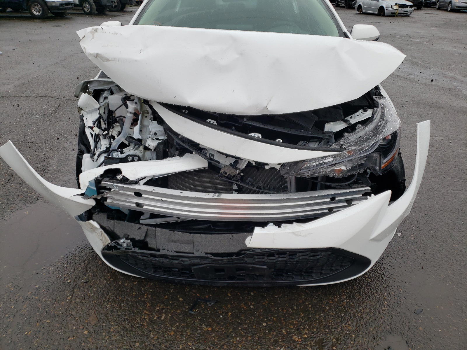 Photo 9 from auction – 2021 TOYOTA COROLLA LE with VIN 5YFEPMAE7MP212926