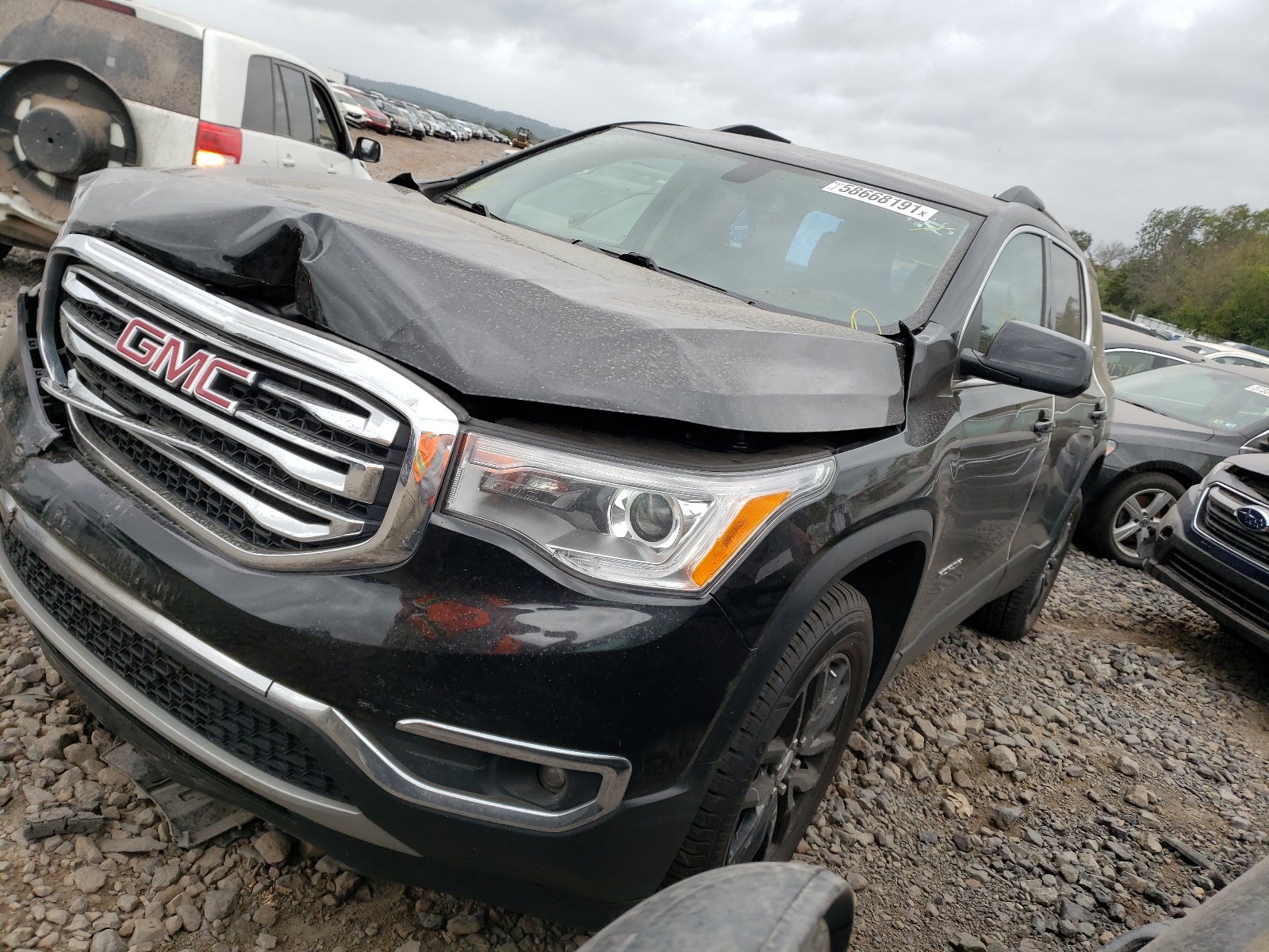 Photo 2 from auction – 2018 GMC ACADIA SLT with VIN 1GKKNULS7JZ175894