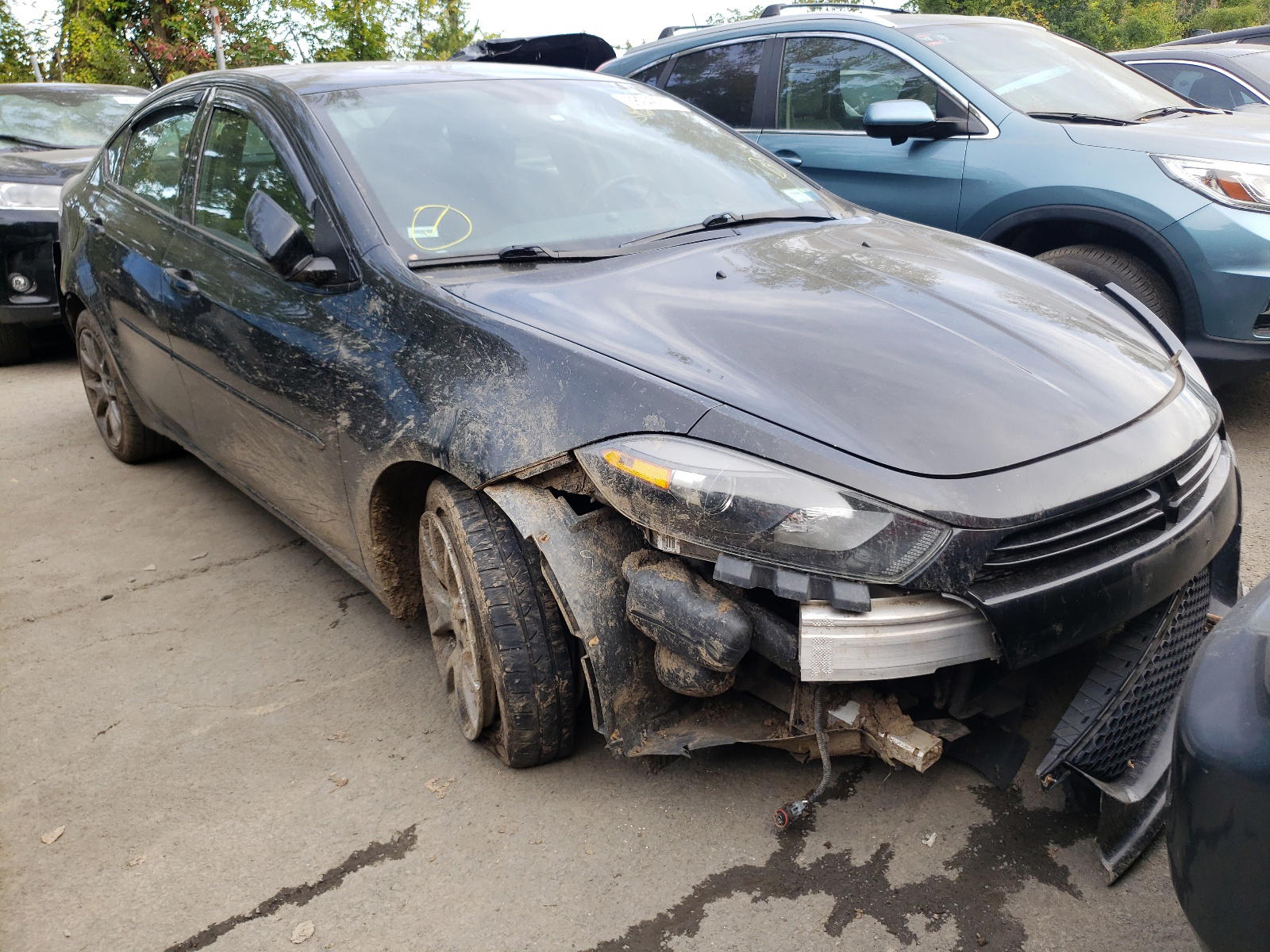 DODGE DART SXT 2014 with VIN 1C3CDFBB1ED914393 - Photo from auction