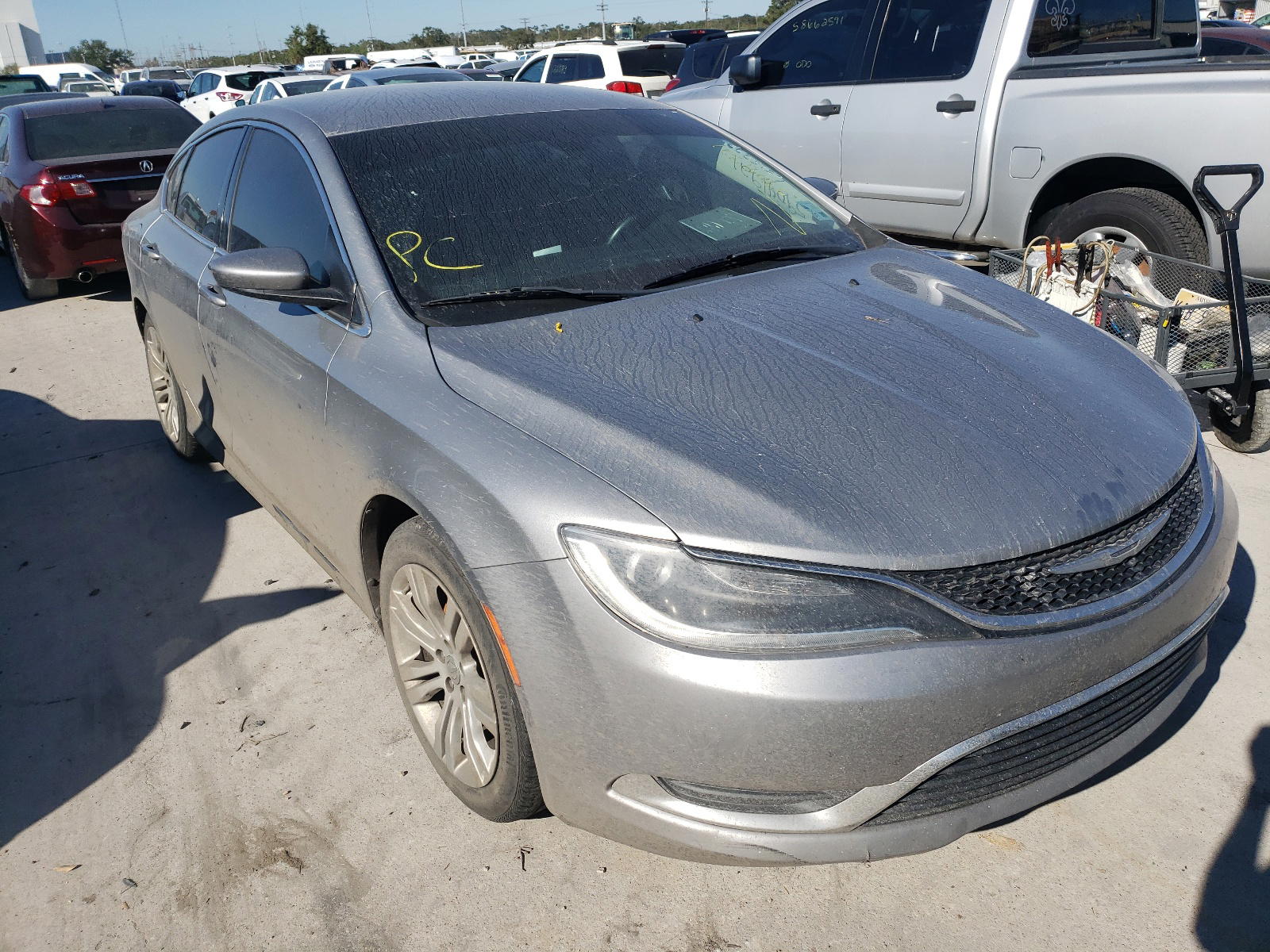 CHRYSLER 200 LIMITE 2015 with VIN 1C3CCCAB5FN651579 - Photo from auction