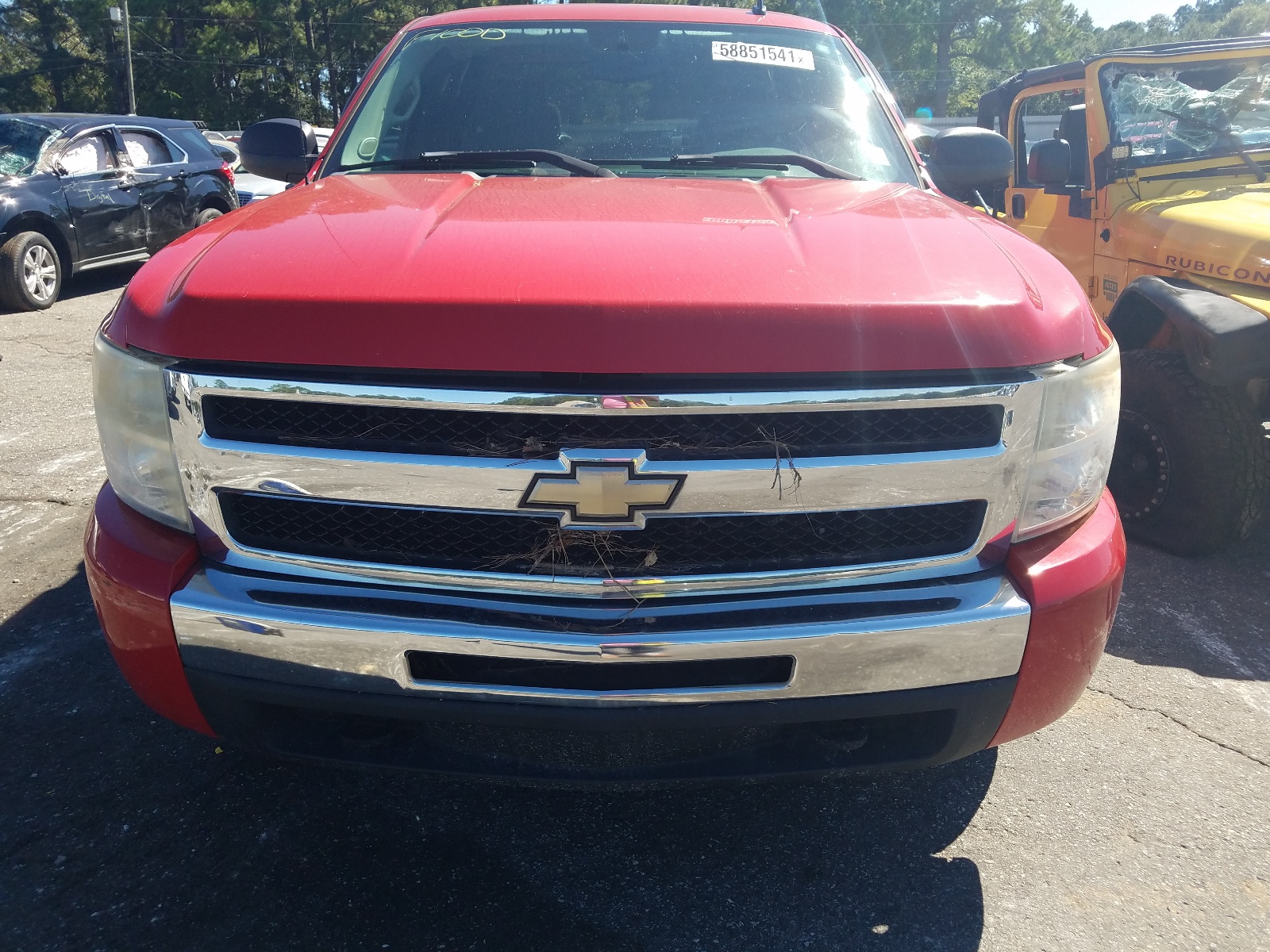 Photo 9 from auction – 2009 CHEVROLET SILVERADO with VIN 1GCEC29J39Z266691