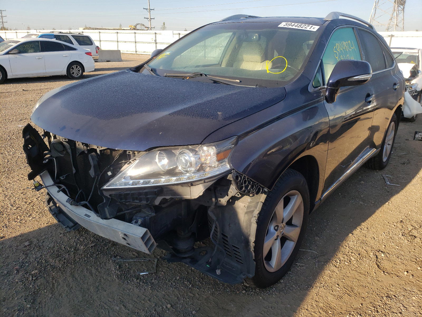 Photo 2 from auction – 2015 LEXUS RX 350 BAS with VIN 2T2BK1BA8FC320627