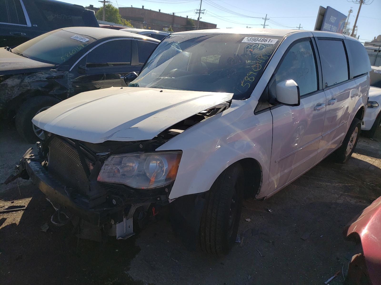 Photo 2 from auction – 2012 DODGE GRAND CARA with VIN 2C4RDGBG7CR372508