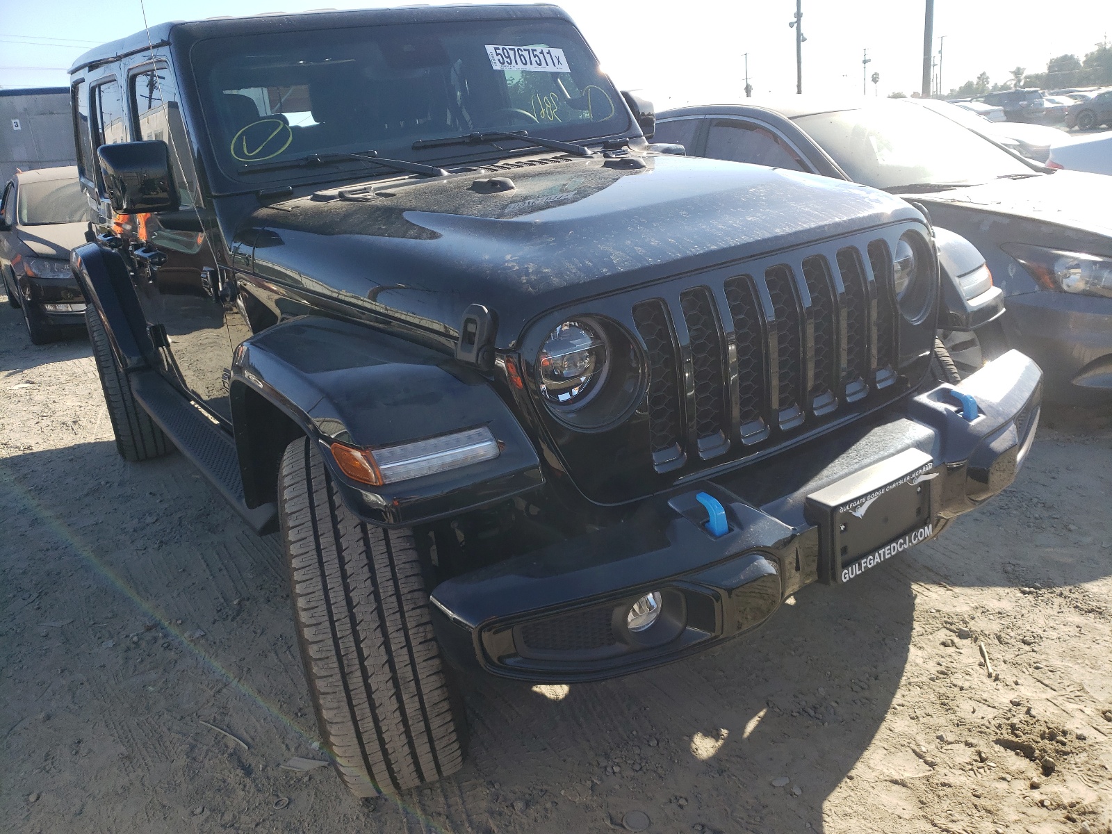 JEEP WRANGLER U 2021 with VIN 1C4JJXP62MW675095 - Photo from auction